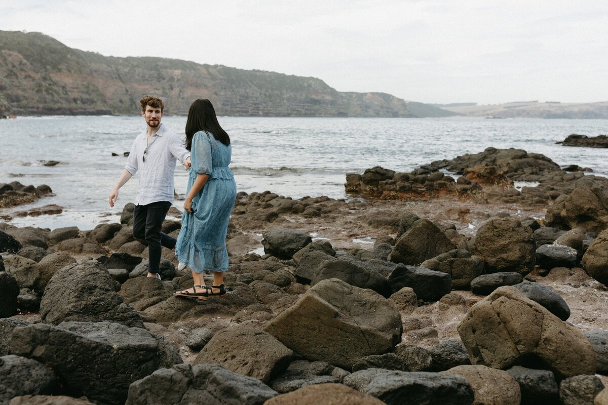 Melbourne wedding photographer Jen Tighe for Yazmeen & Lachie's engagement