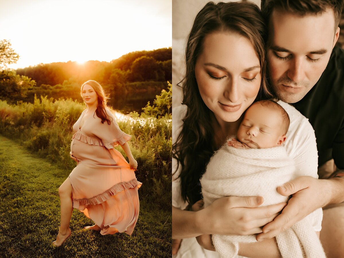 Twin Newborn Photoshoot - Memphis Wedding Photography & Memphis