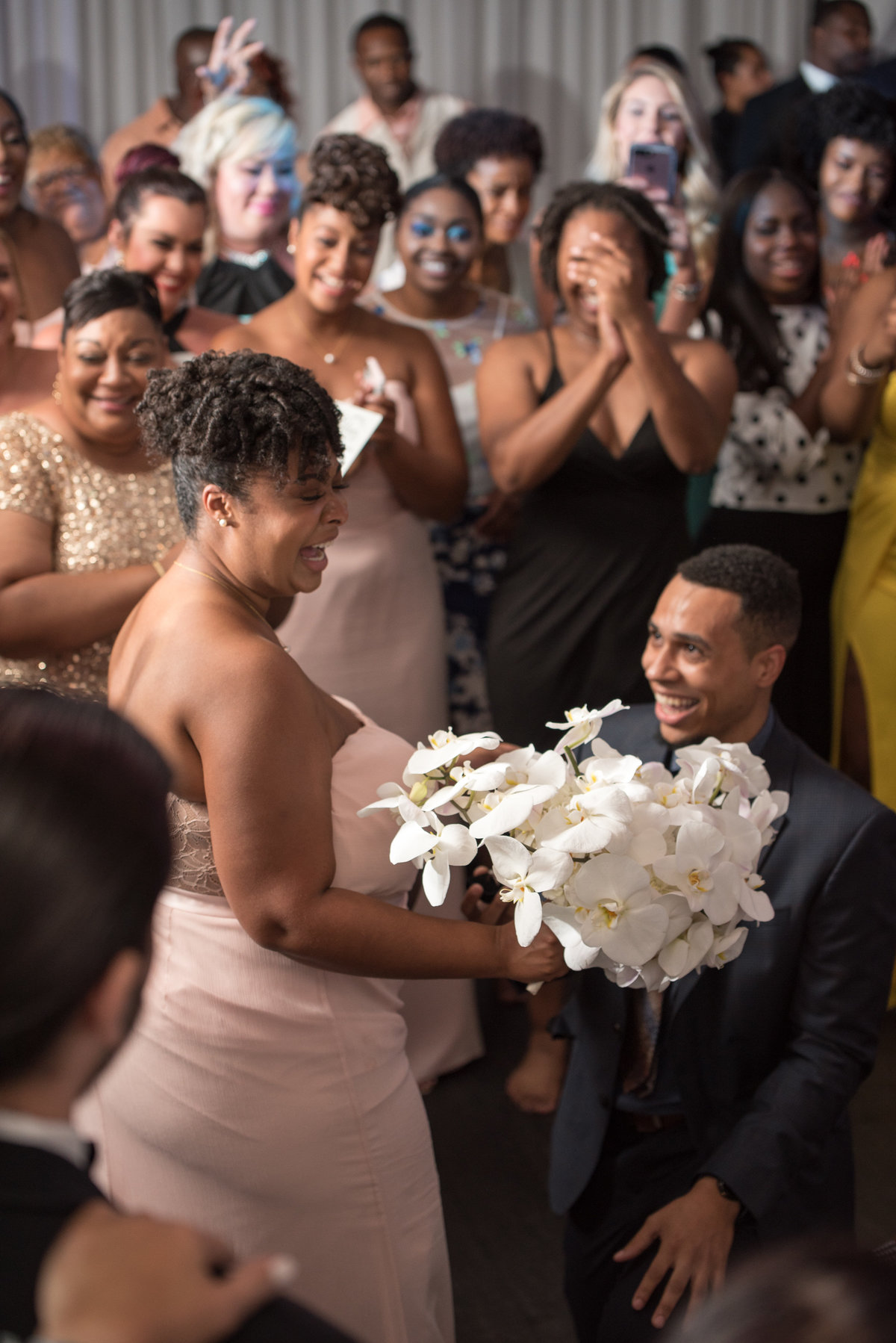 NFL Miami Dolphins Brandon Radcliff ShaKyra Radcliff Briza on the Bay Wedding Andrea Arostegui Photography-320
