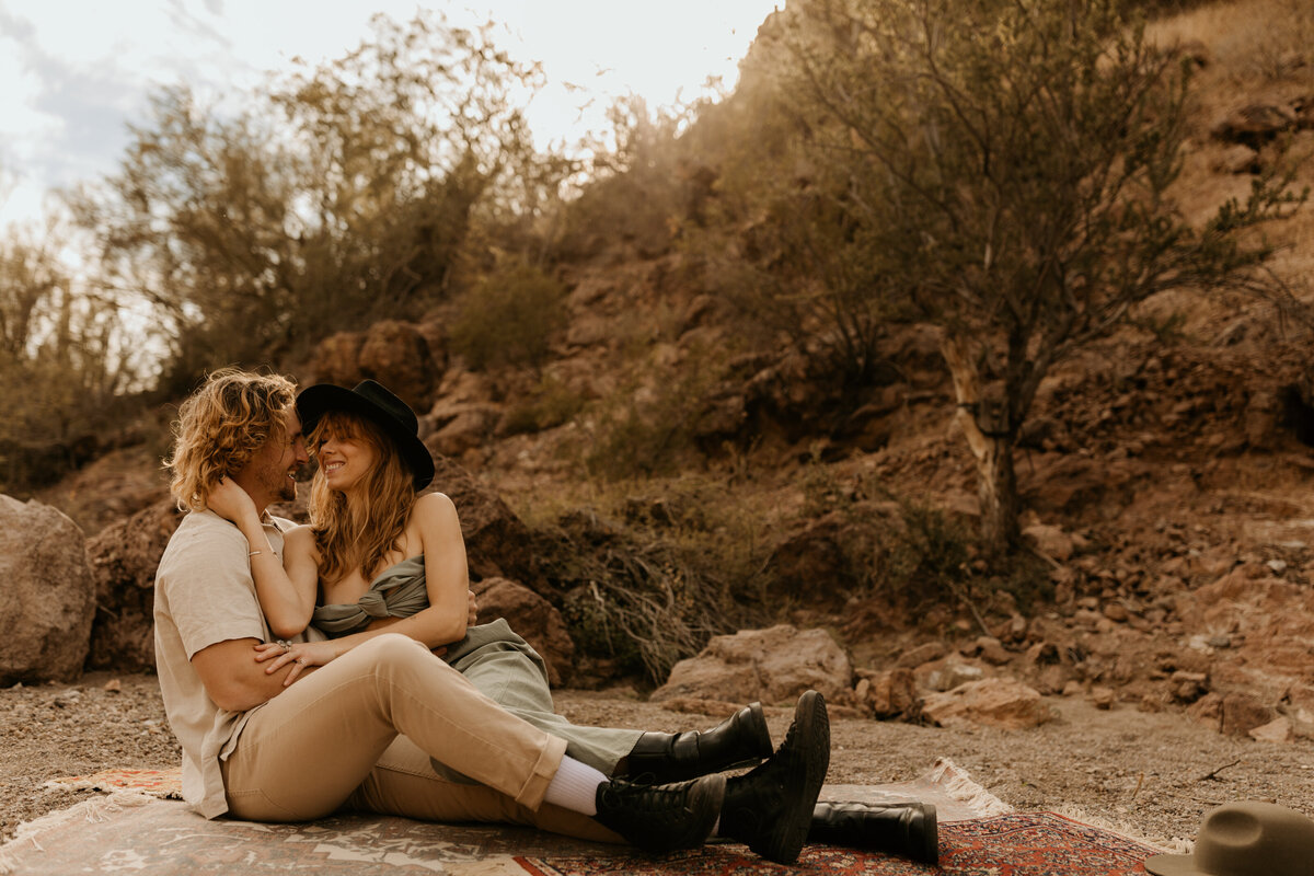 Romantic couple session by wedding photographer in Richmond VA