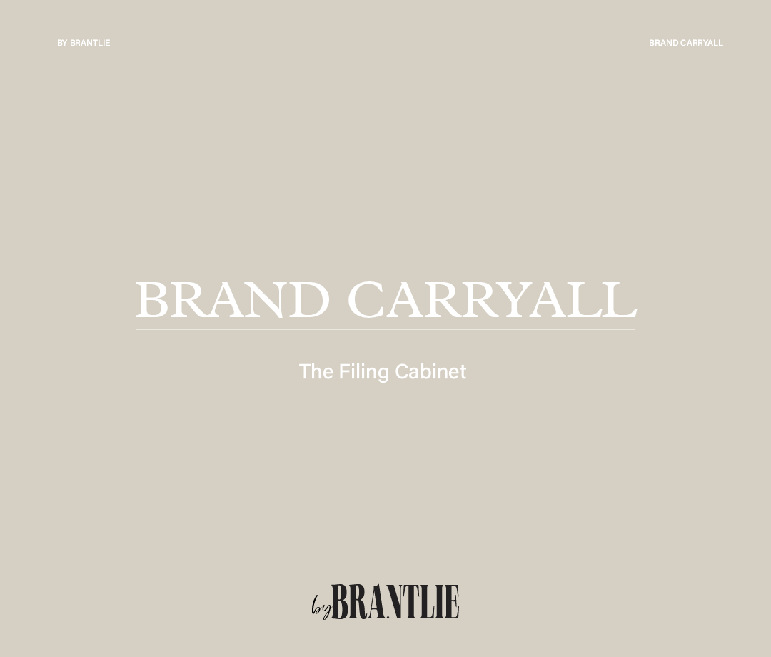 Brand Carryall