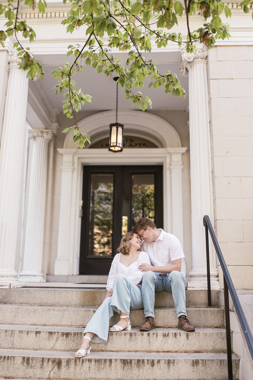 Monument Avenue engagement session