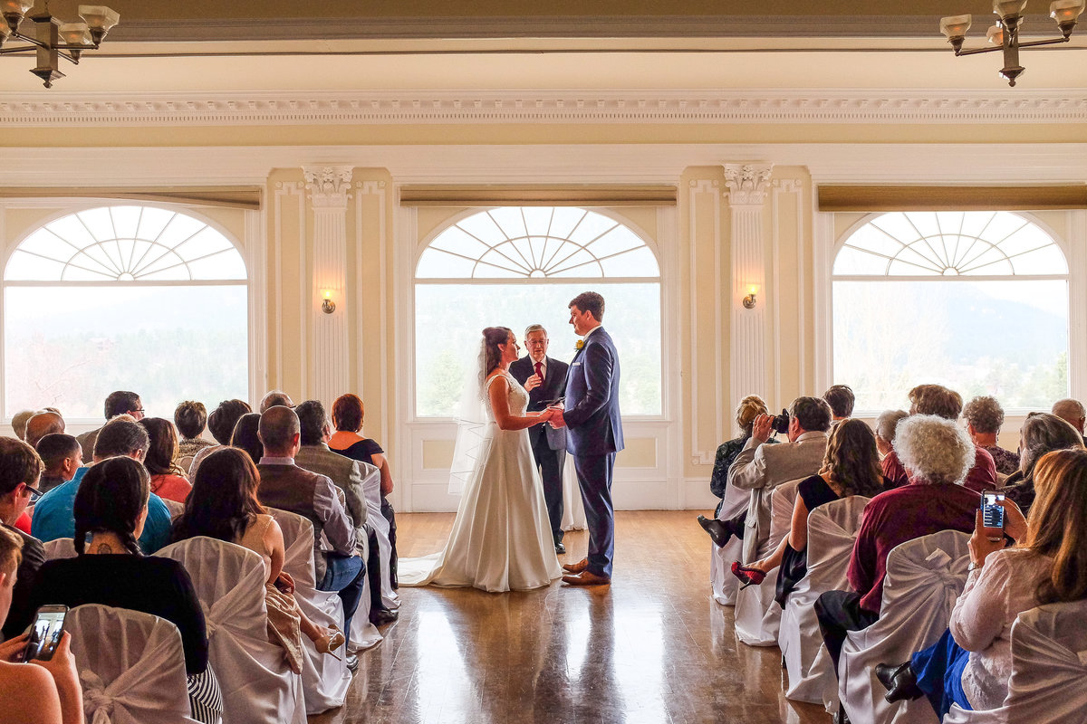 wedding ceremony by denver photographer