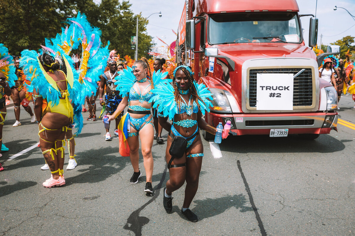 Photos of Masqueraders from Toronto Carnival 2023 - Sunlime Mas Band - Medium Band of The Year 2023-104
