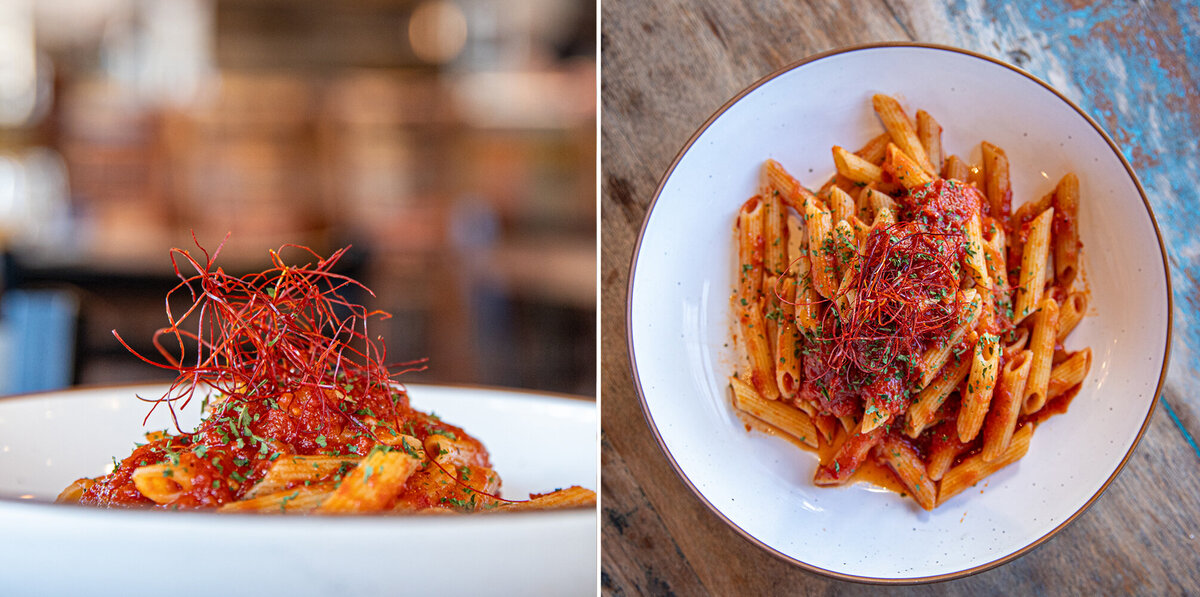 Italian food in Hillcrest neighborhood of san diego