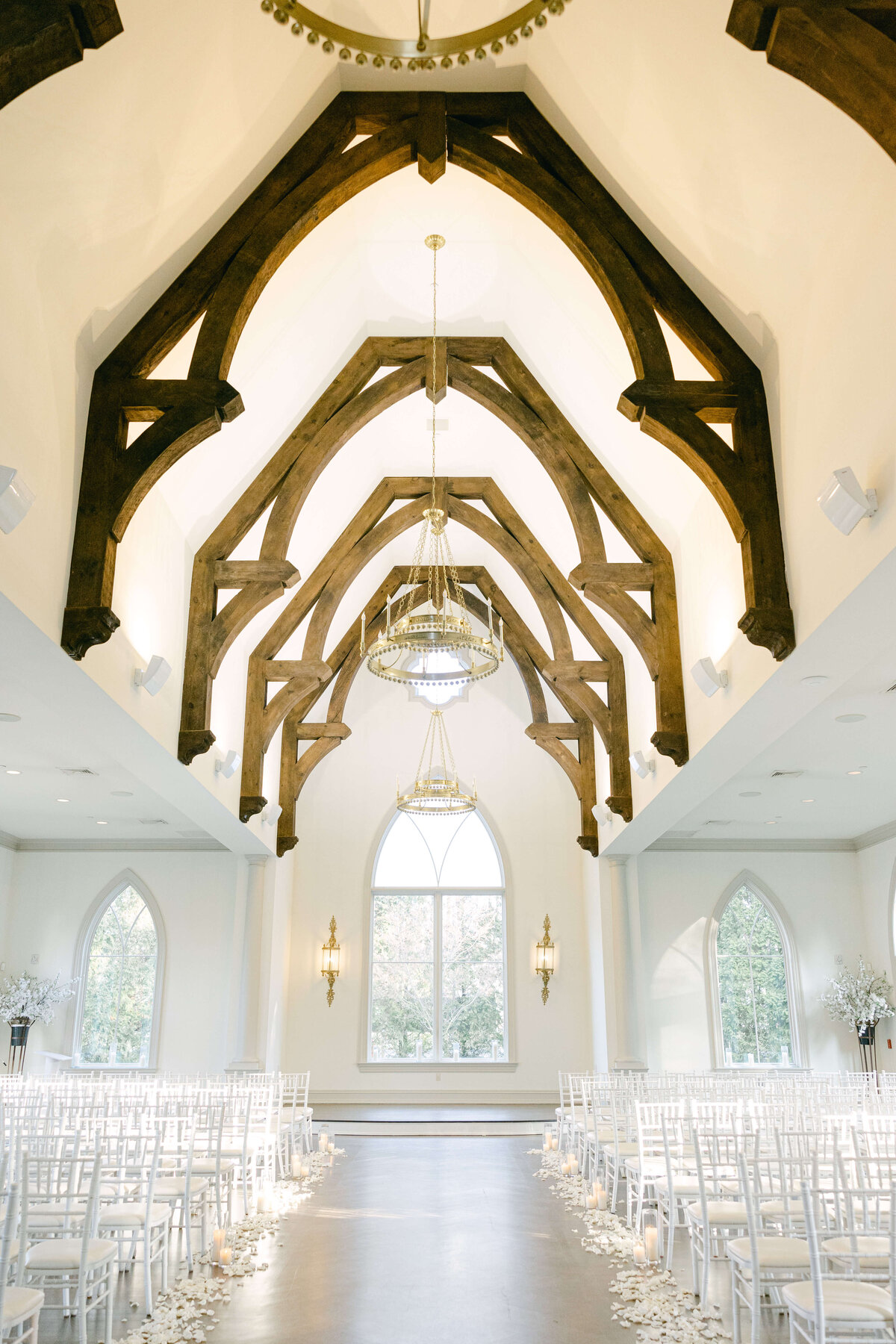 park chateau chapel wedding ceremony