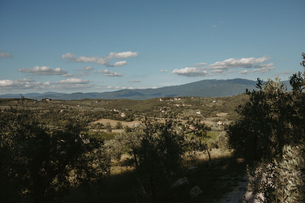 Beautiful scenic landscape captured in Italy