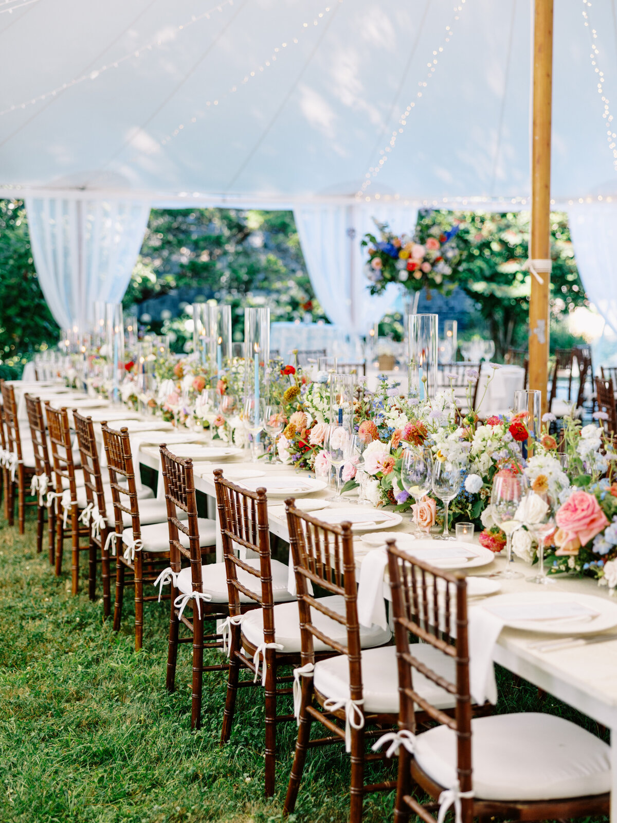 reception table design