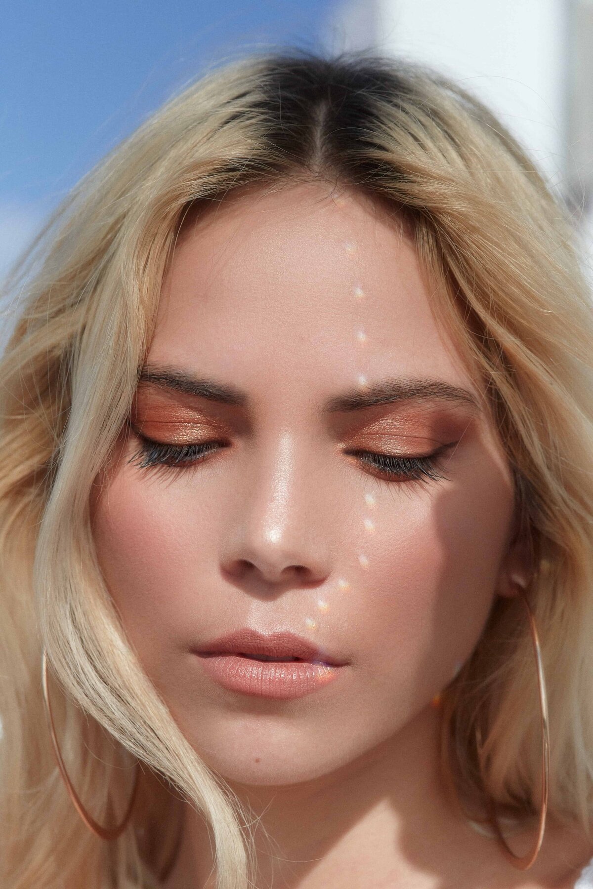 light-on-face