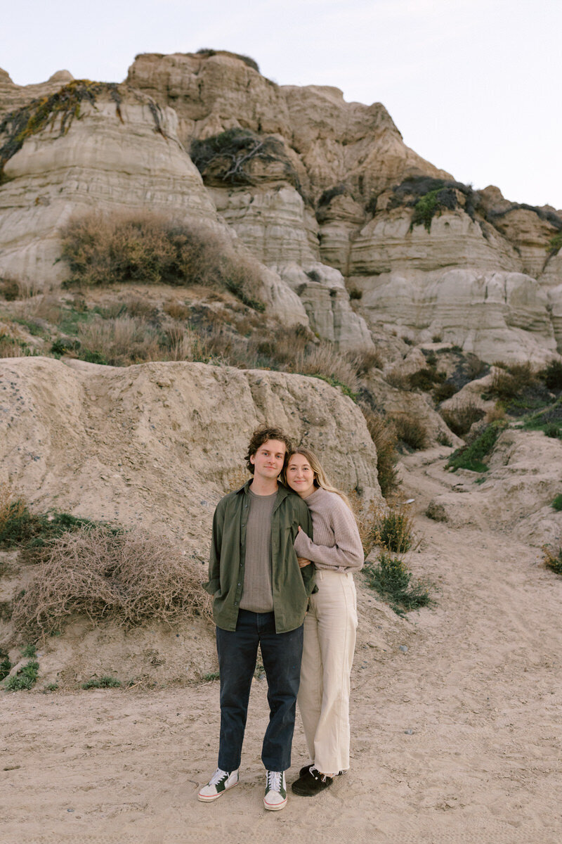 A couple session in San Clemente, CA at sunrise