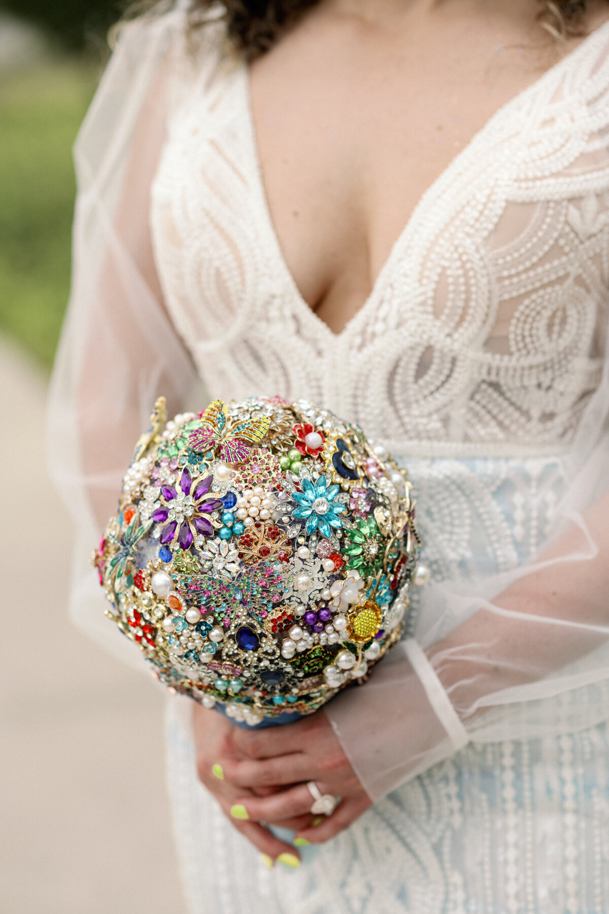 5 - Grand Hyatt Tampa Wedding Brooch Bouquet - Tampa Wedding Planner