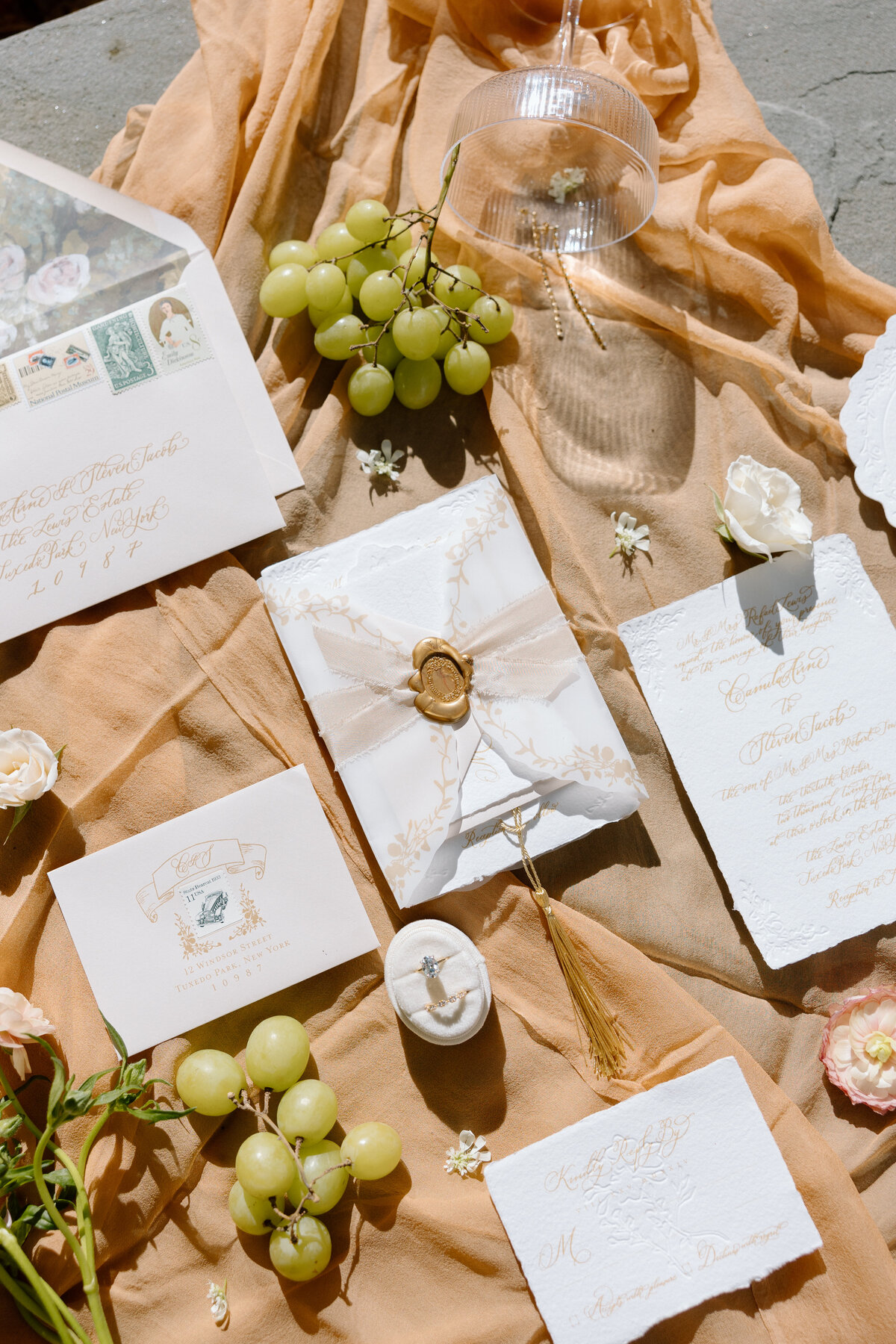 Tuxedo Park_ NY - Luxury Wedding Styled Shoot - Editorial Bridal 052