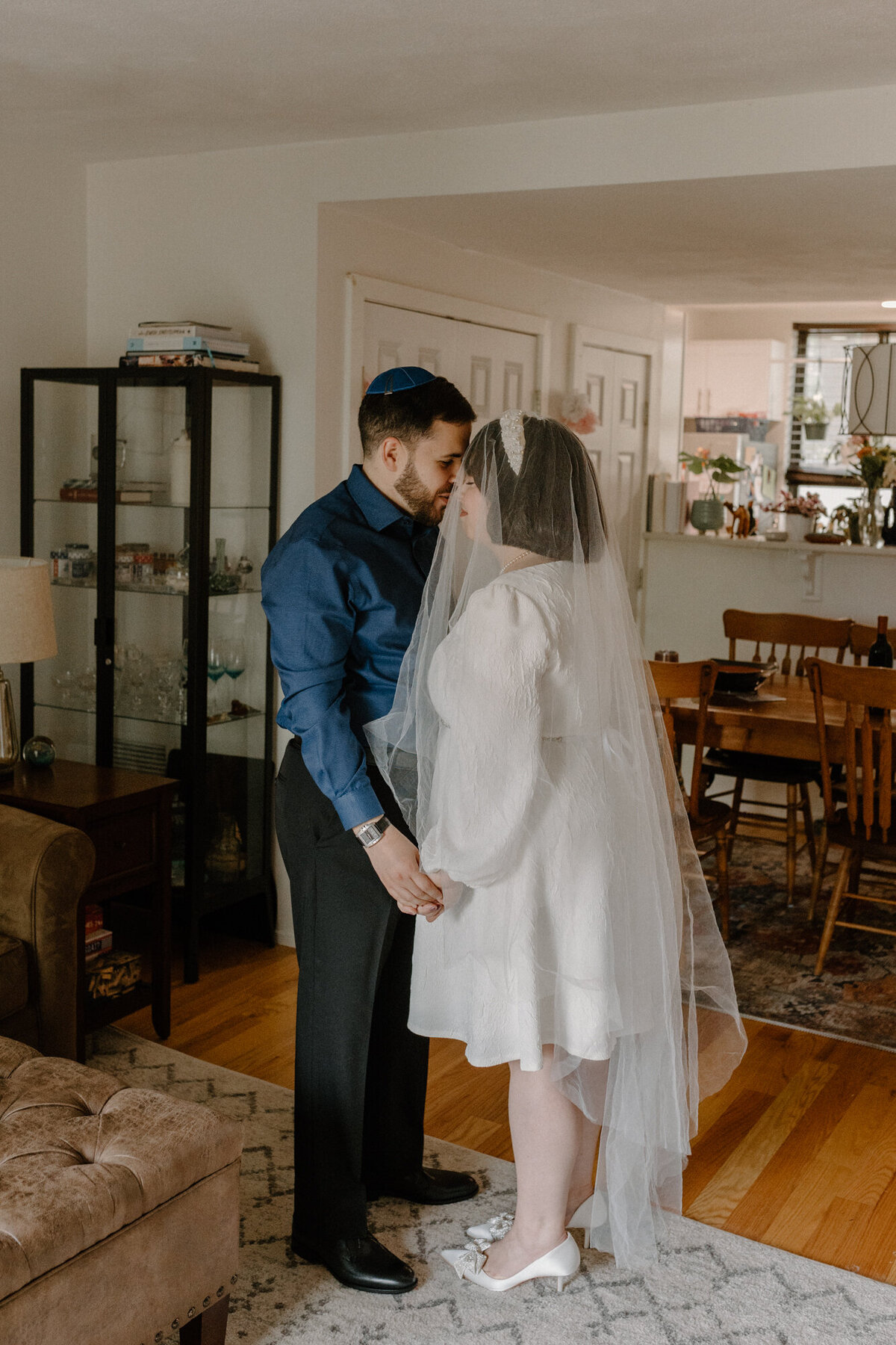 couple in living room