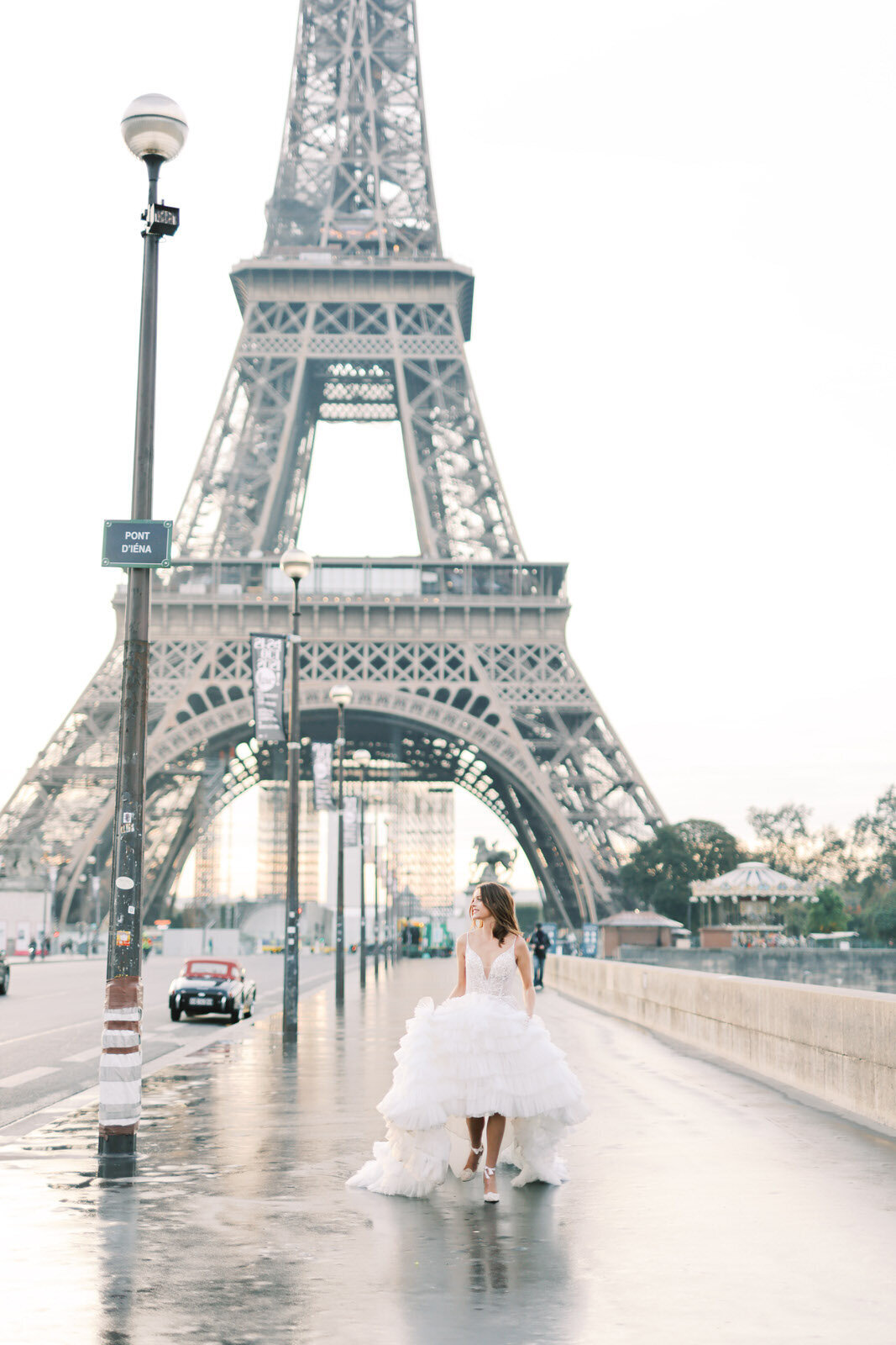 Modern Film Wedding Photography in Paris France 19