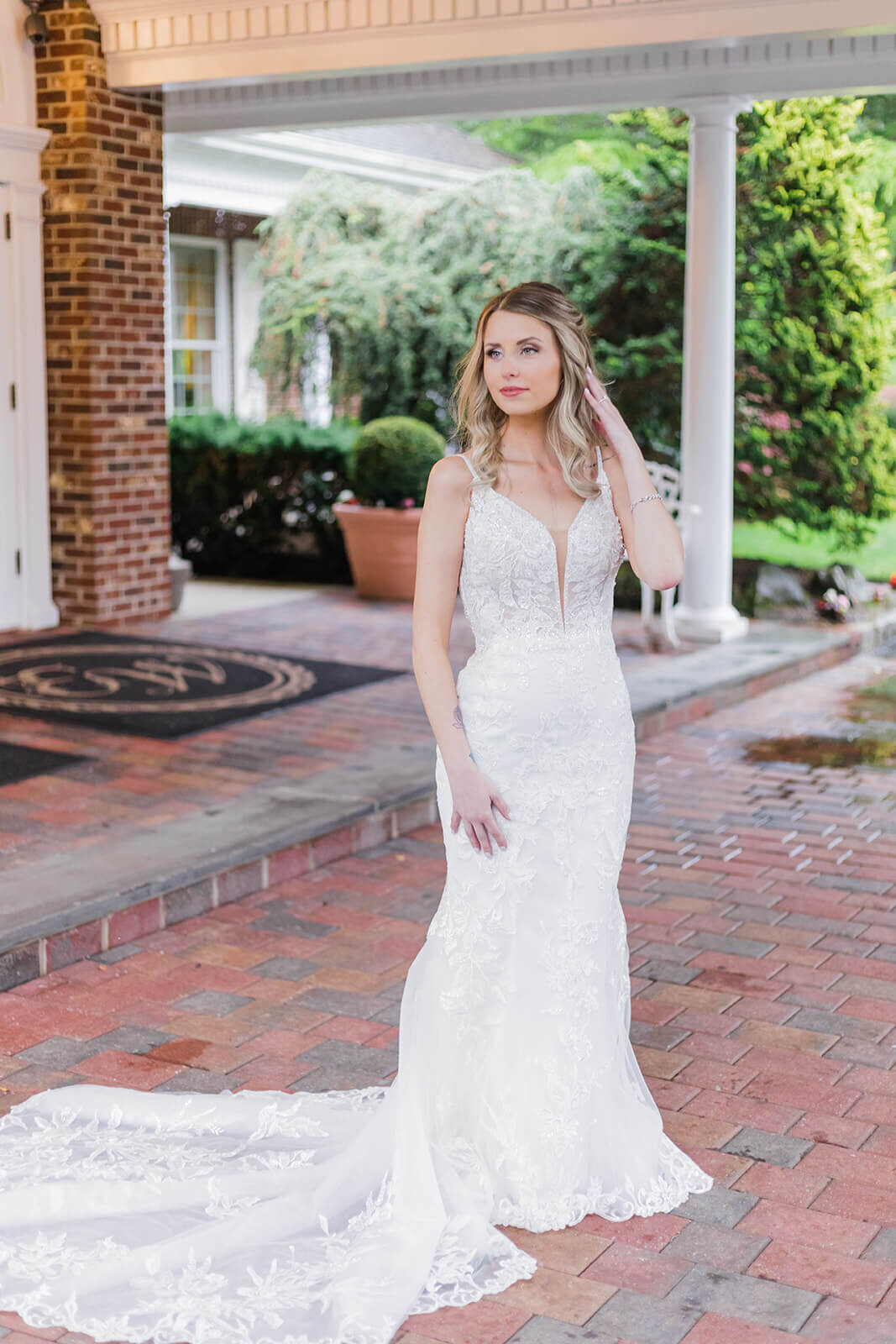 Bridal. portraits at long island wedding