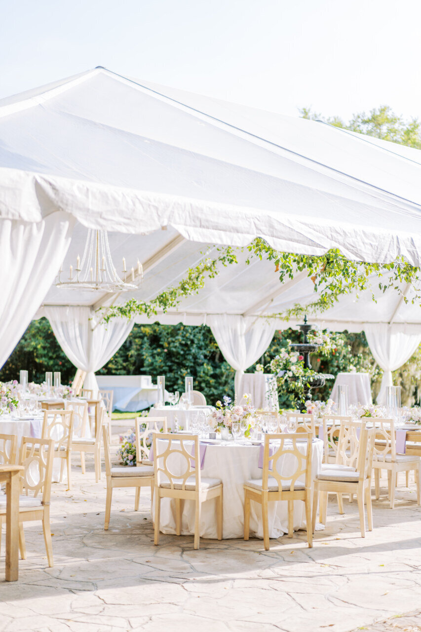 Charleston Full Service Event Draping for Tents and Wedding Venues - Pure Luxe Bride
