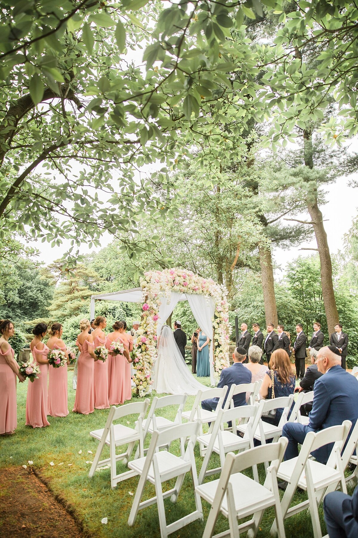 New Jersey Wedding + The Castle at Skylands Manor +  Jewish Wedding + Summer +  Jewish Couples + Jewish Bride + Yael Pachino Photography LLC + Val and Matt_1122