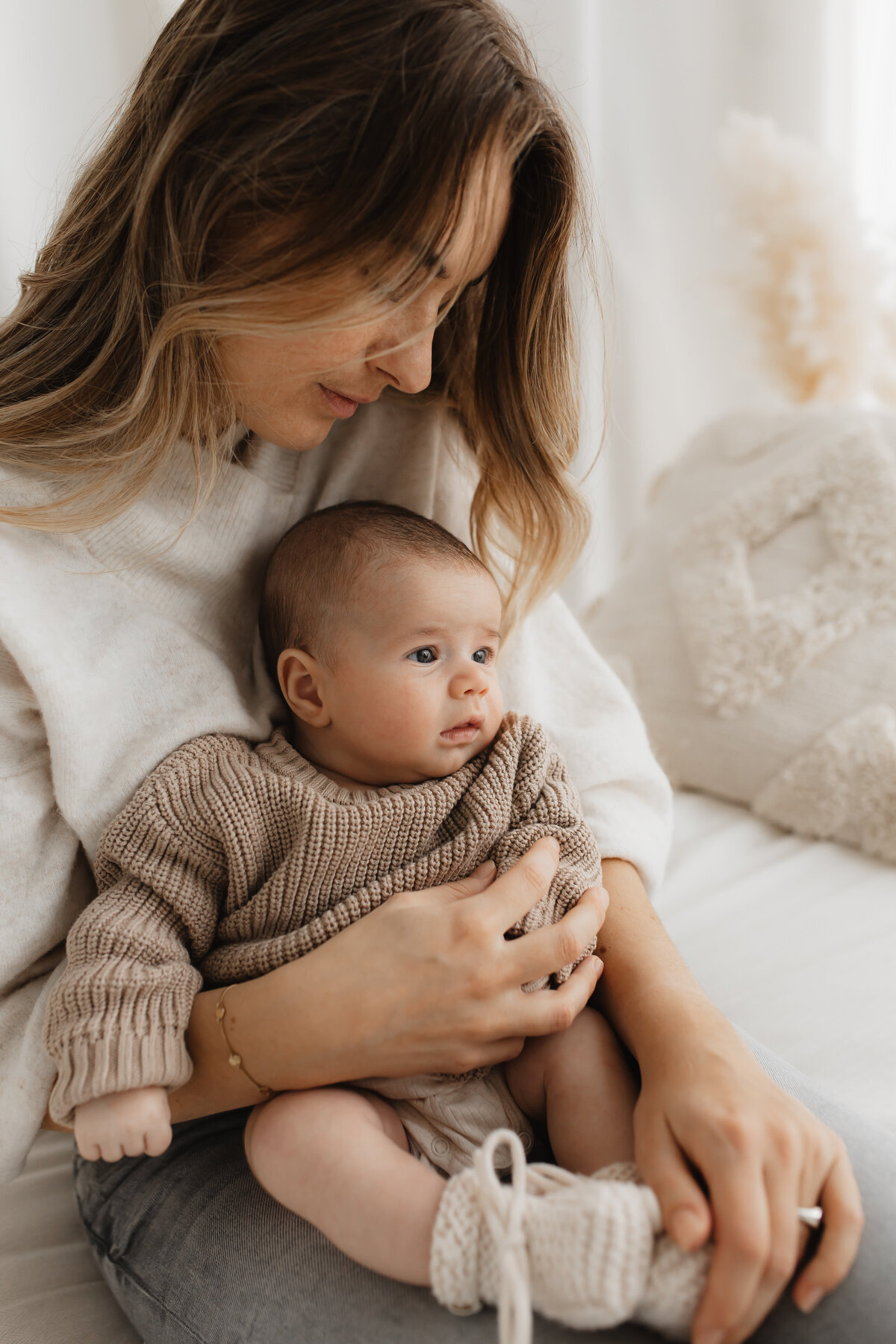 Babyshoot mama en baby