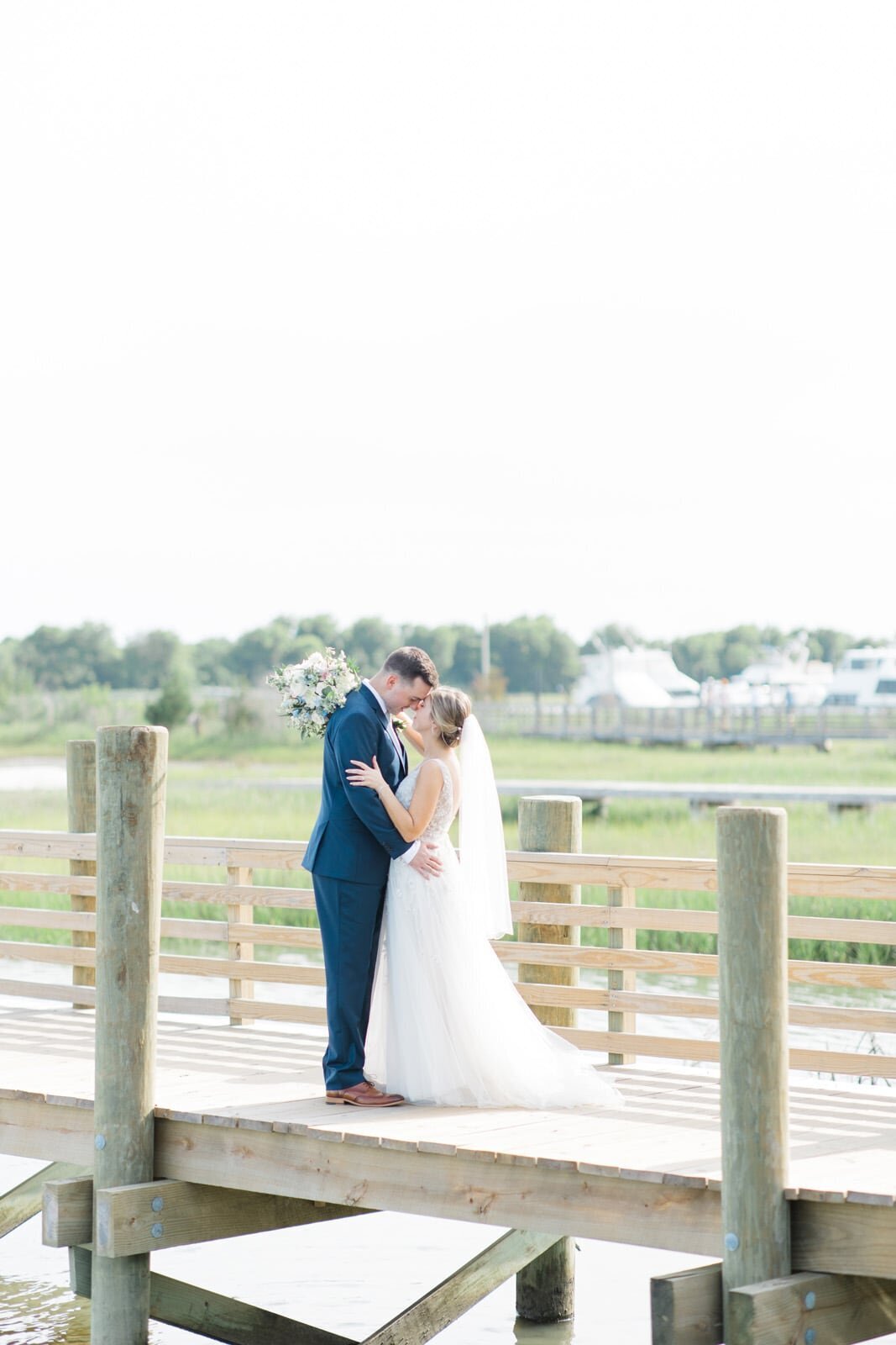 Southport Community Building Wedding | Blue Satin Bee 12
