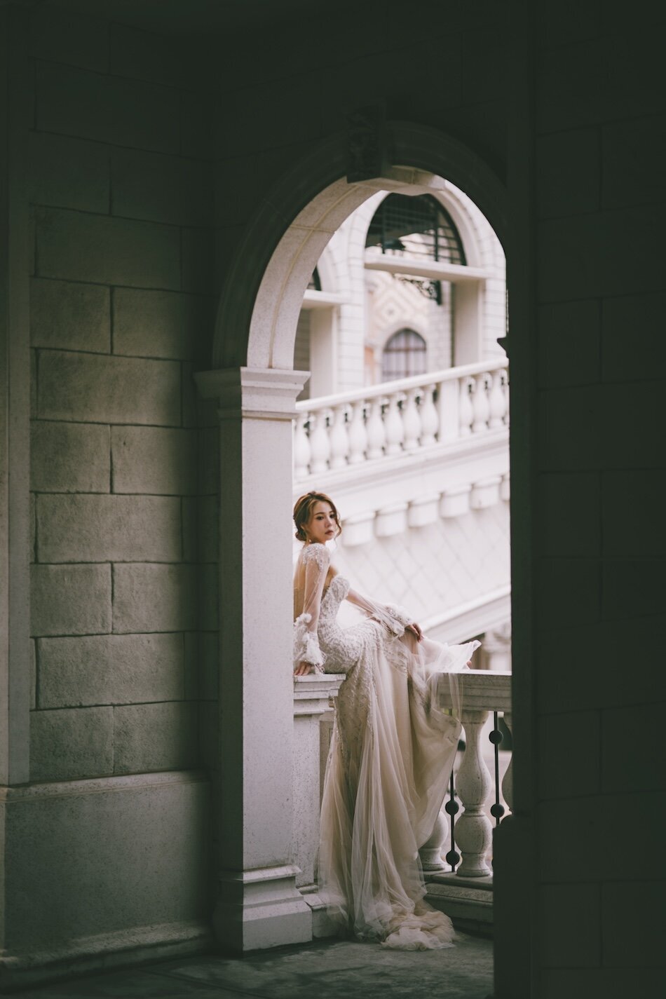 Destination pre-wedding photoshoot, The Londoner, Macau.