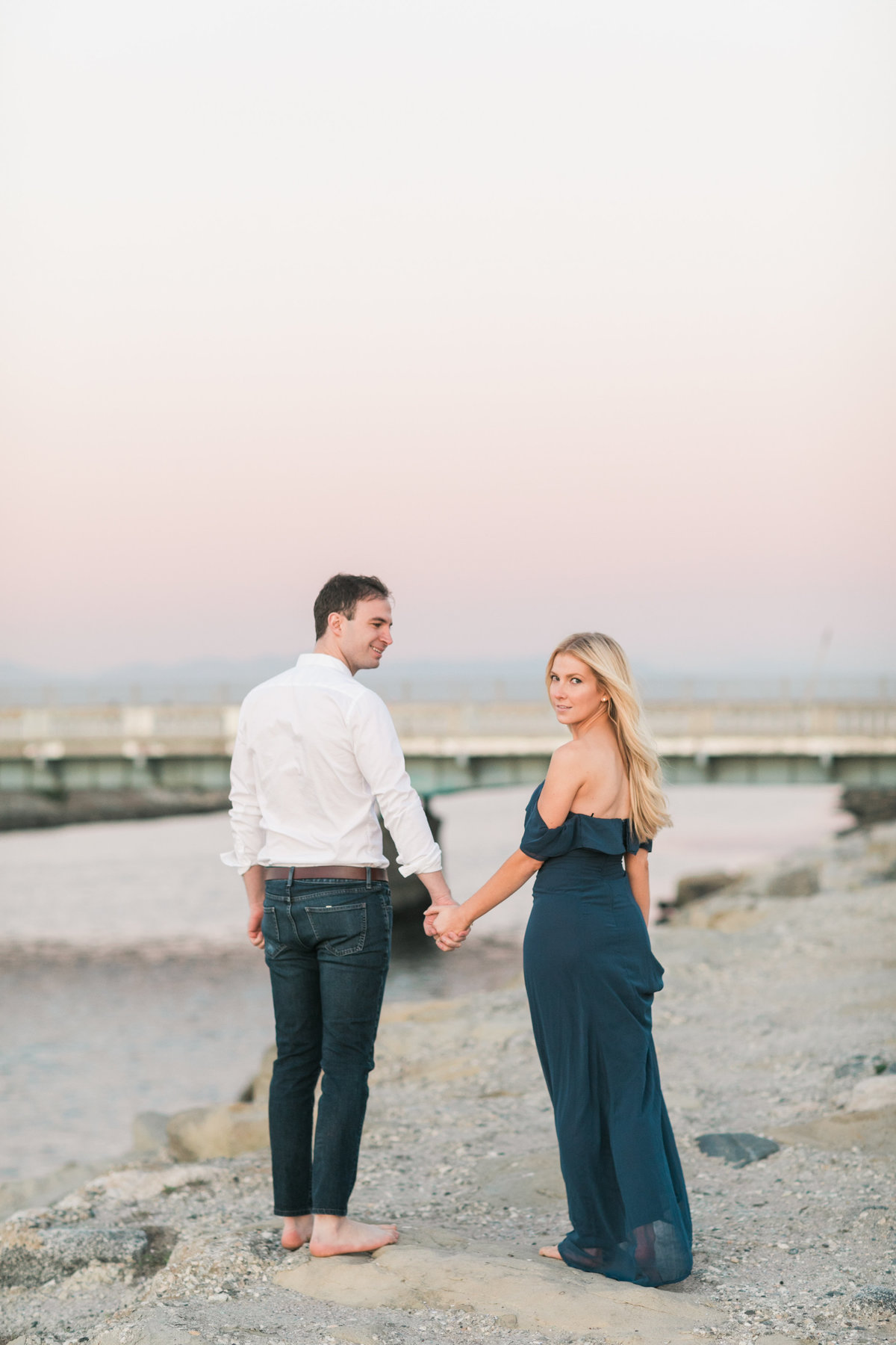 Venice Canal Beach Engagement Session_Valorie Darling Photography-7086