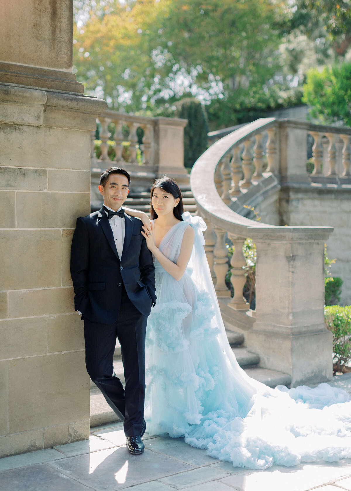 European Garden_Greystone Mansion Engagement session_029