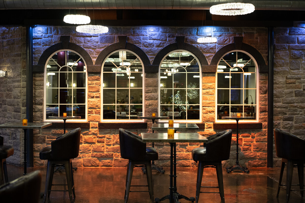 the speakeasy cocktail hour space at the hamilton manor new jersey