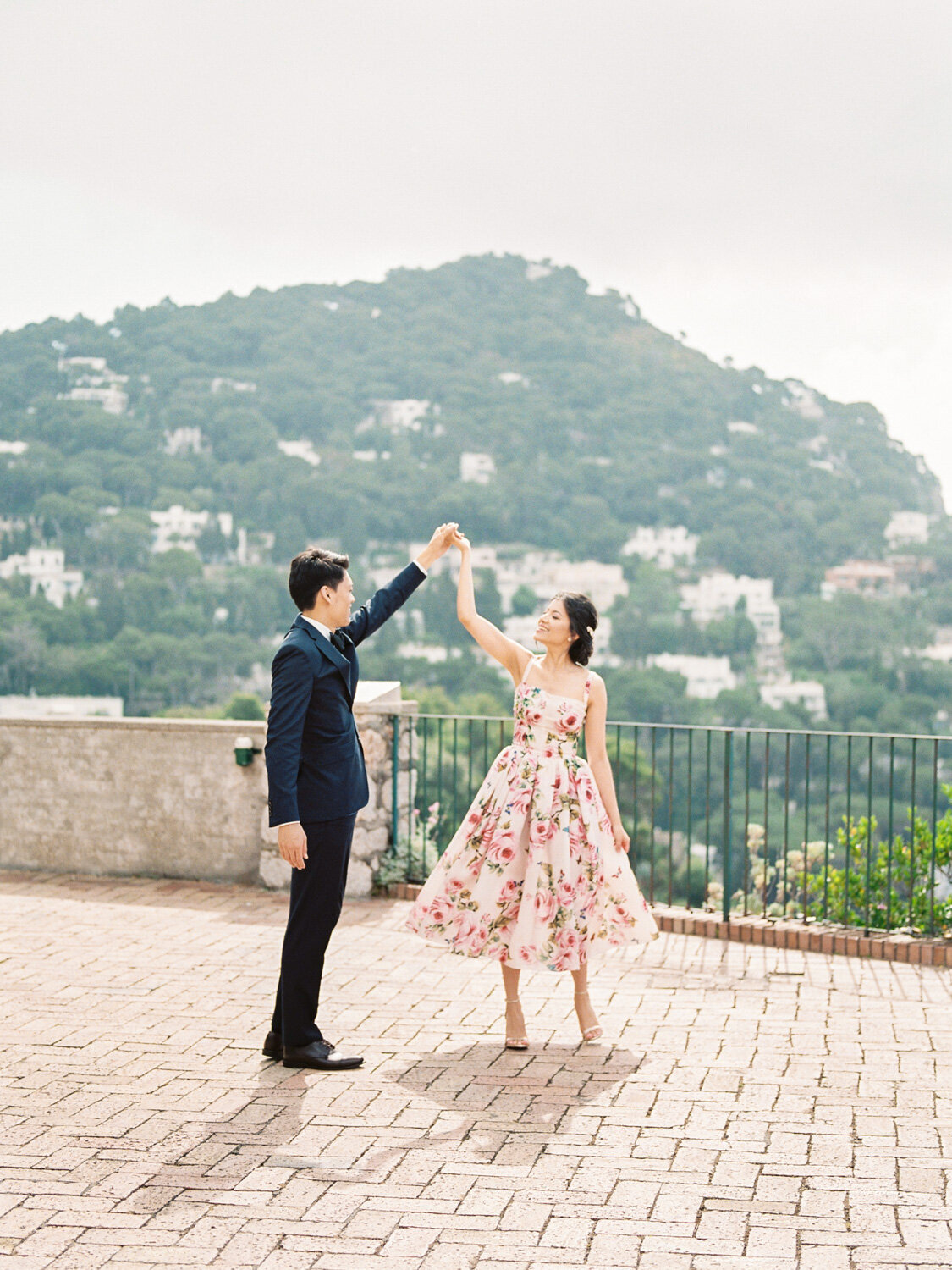 Engagement in Capri