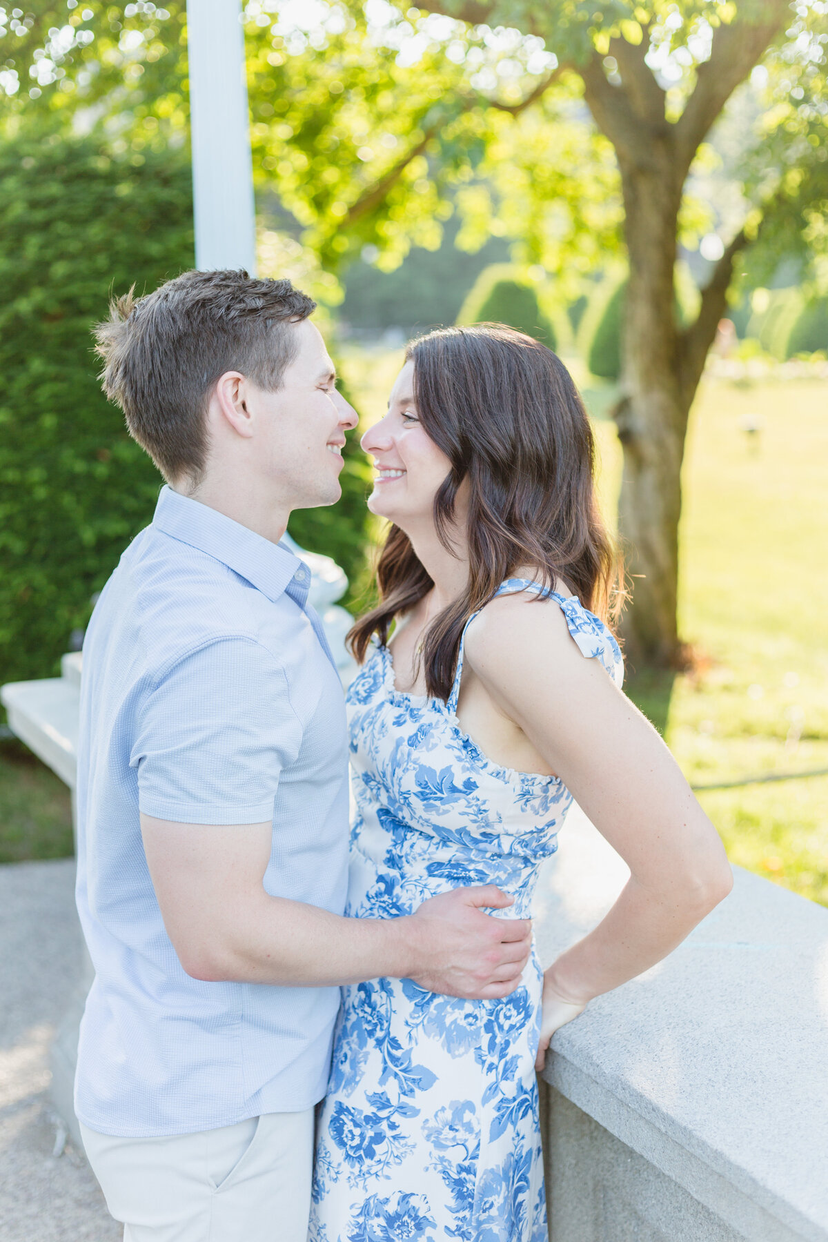 Couple in love New England Engagement Photographer