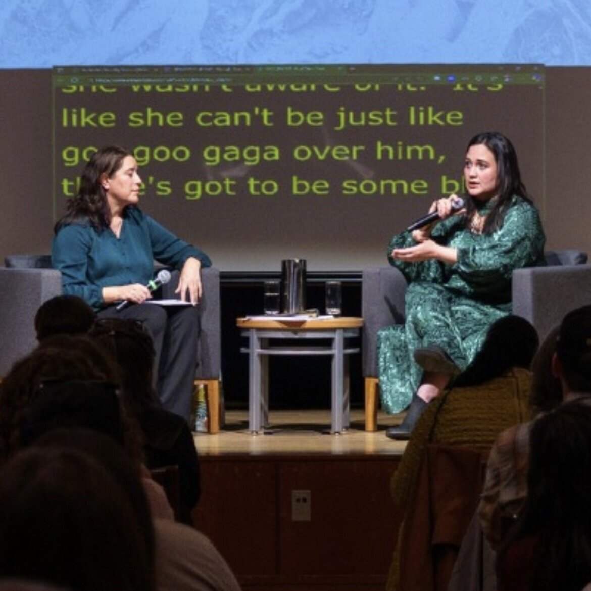 Lily Gladstone at CU Boulder as a keynote speaker for Indigenous Peoples' Day 2025