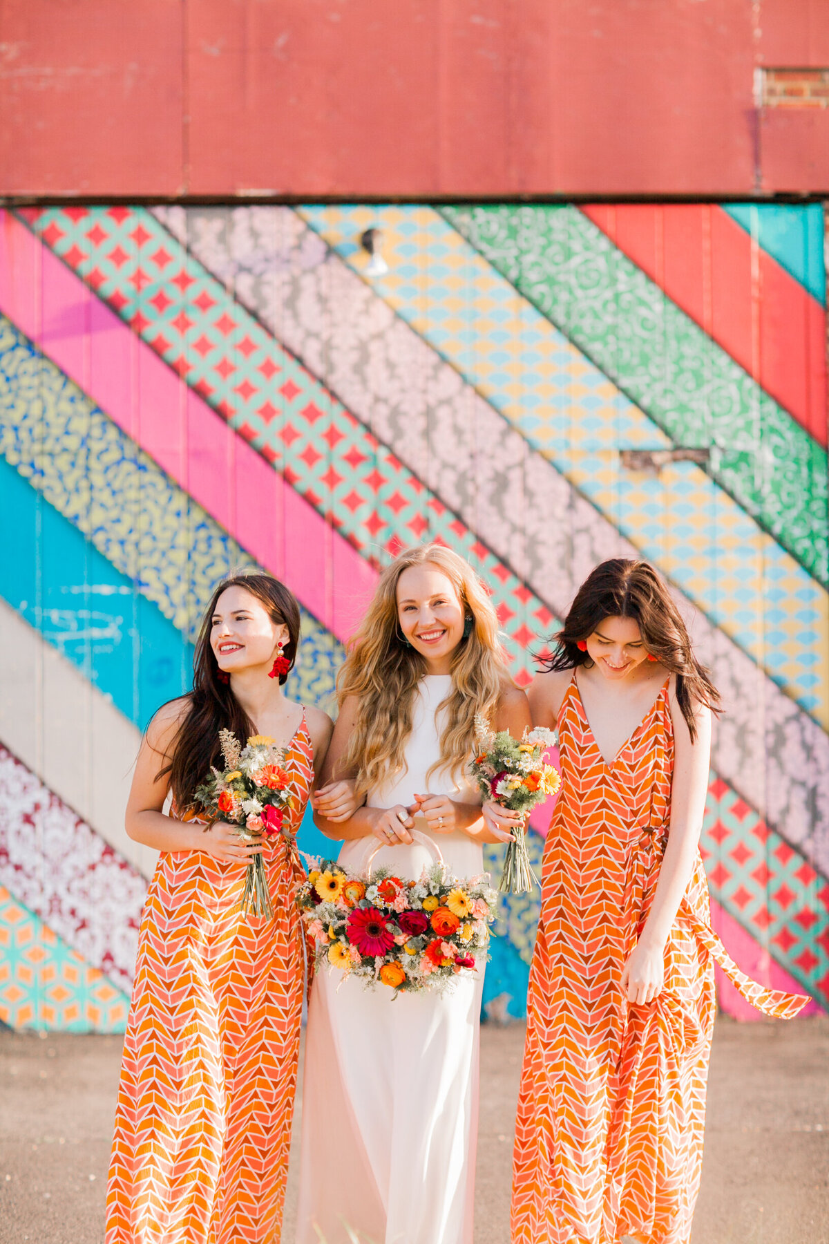 Beach-wedding-bridal-bouquets-bright-bold-warm-Boston-Prose-Florals