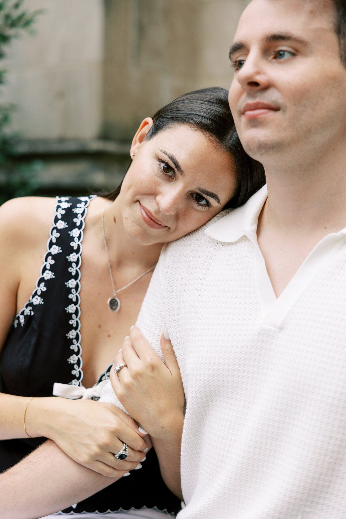 Michelle  Dylans Engagement Session_National Cathedral Washington DC Wedding Photographers_0005