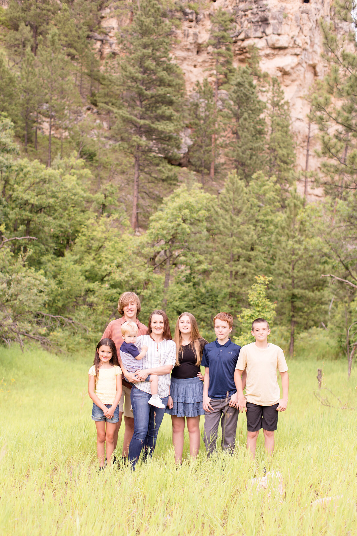 Spearfish Canyon Family Photography