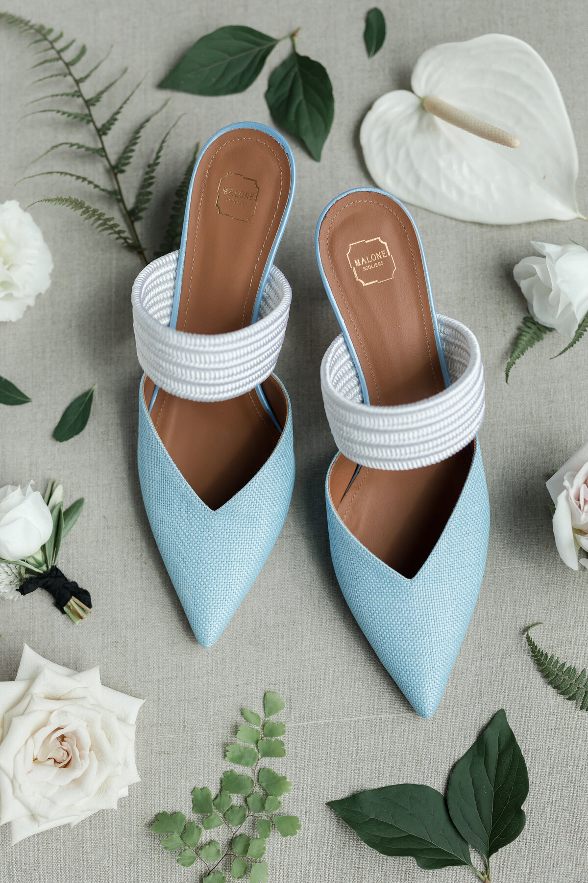 Blue Wedding Heel