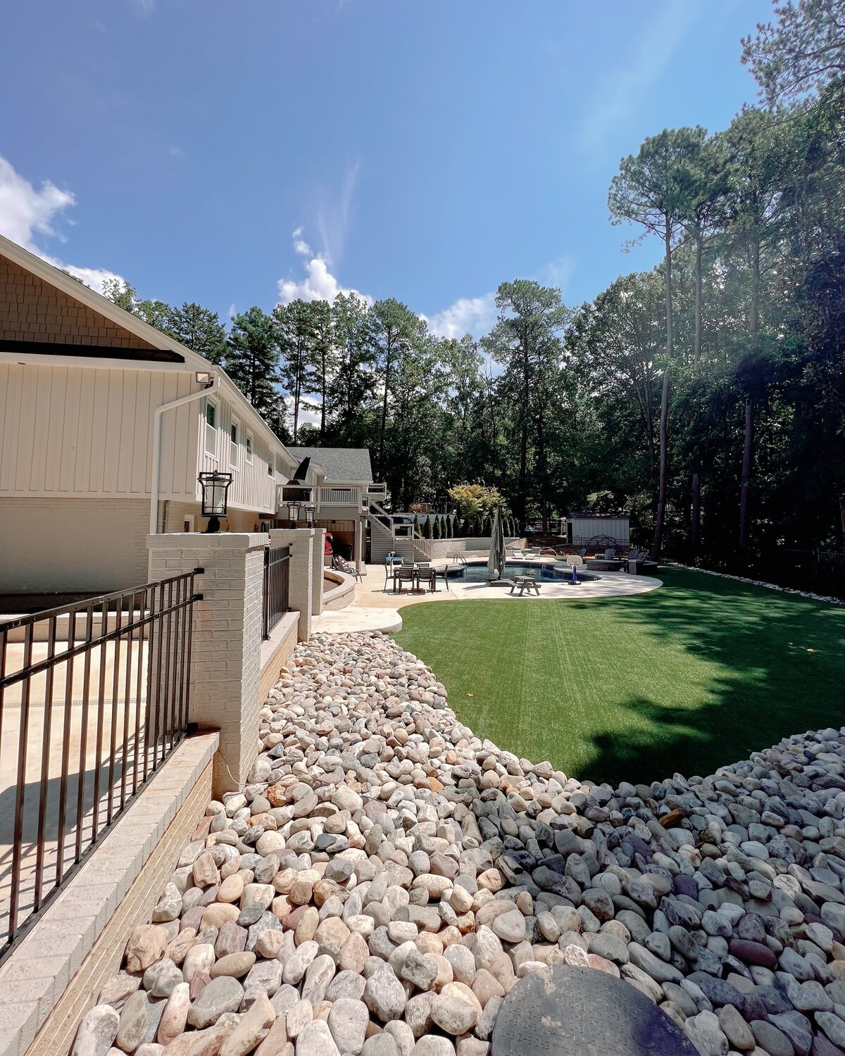 Aluminum Pool Fence in Franklin