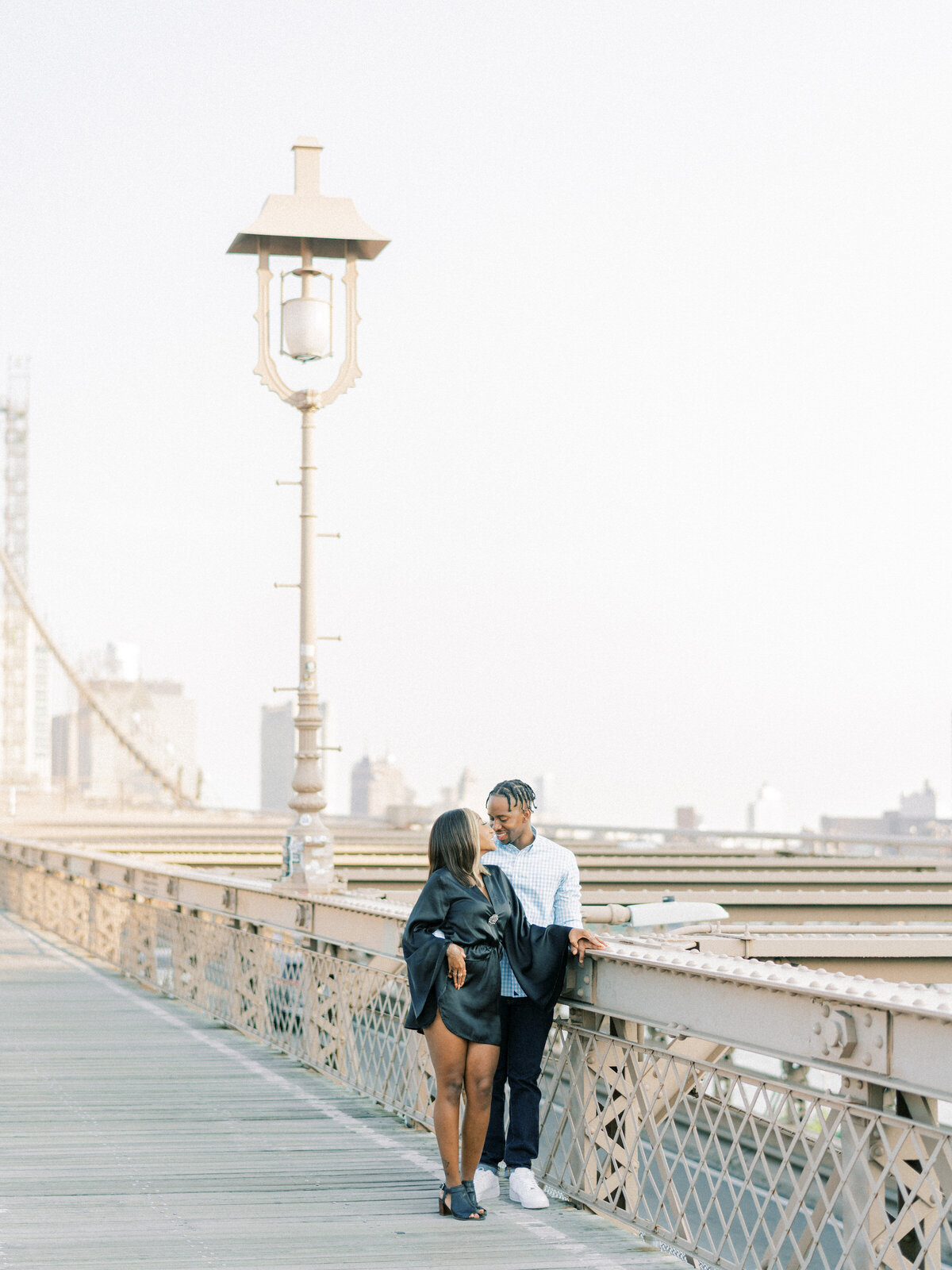 Brooklyn Bridge and DUMBO Sunrise, Engagement Session | Amarachi Ikeji Photography 31