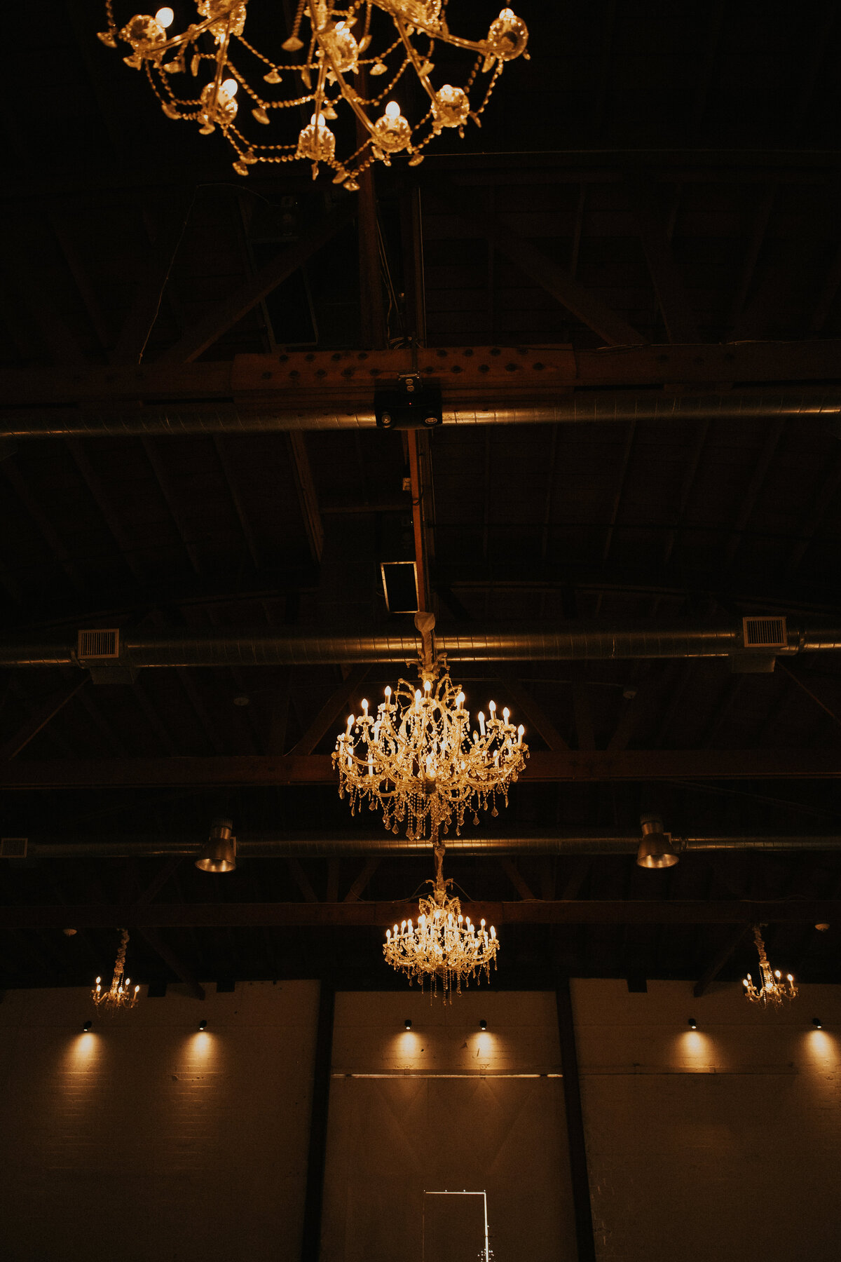 Ceremony space at the croft downtown wedding venue