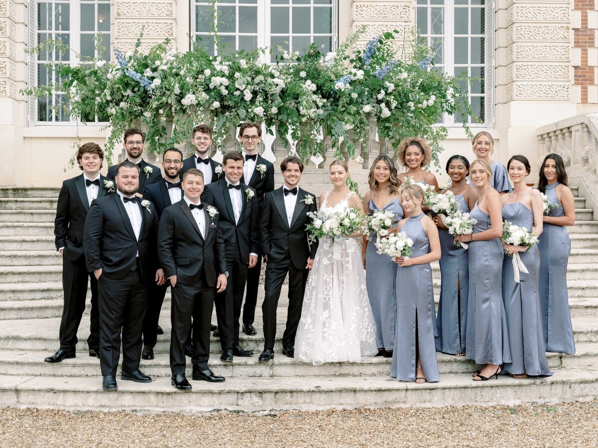 Chateau de Baronville wedding Paris florist19