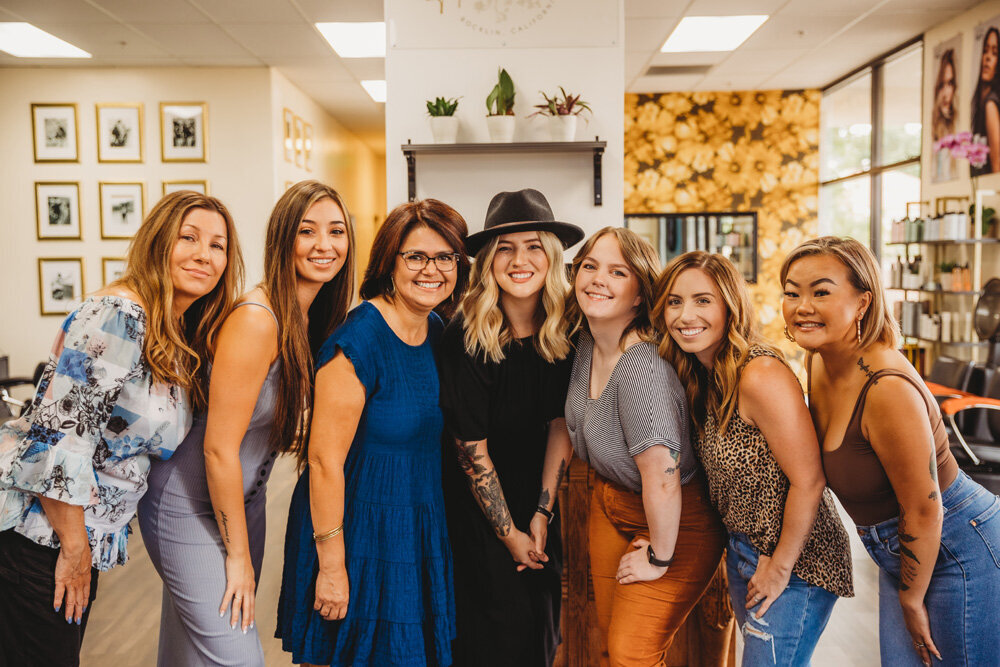 The Team Rocklin Hair Salon Amplified Hair Co.