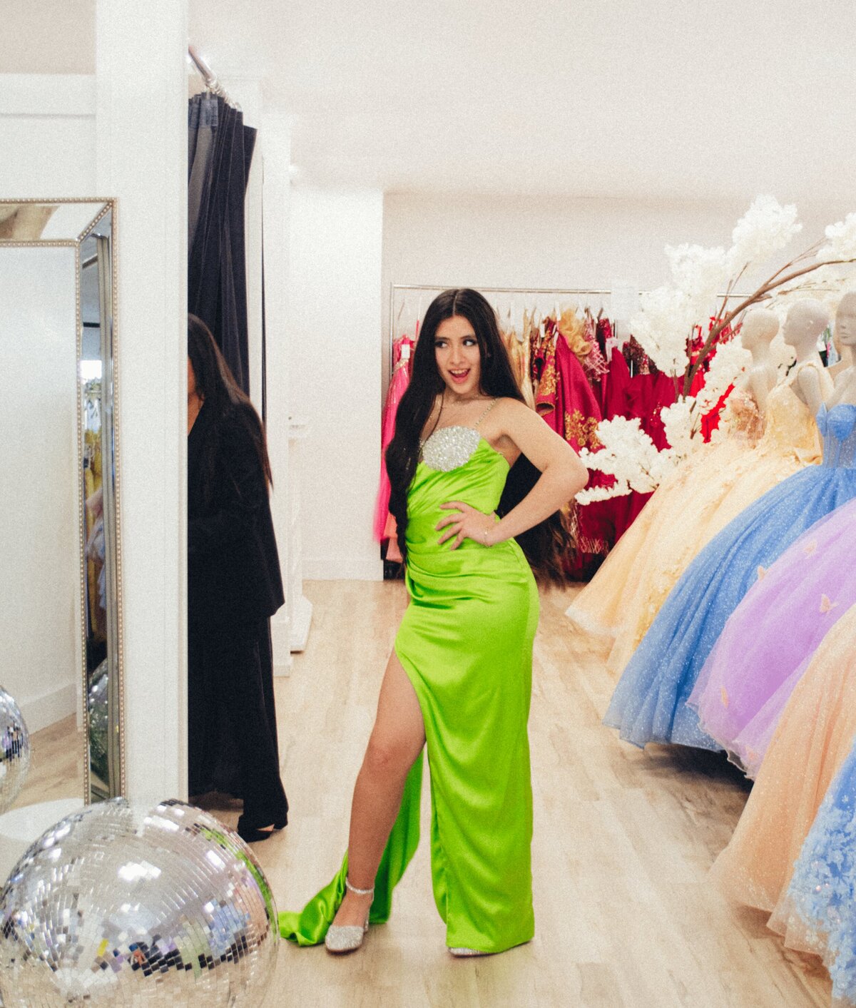 Formal Dress Green | Lucia Isabel