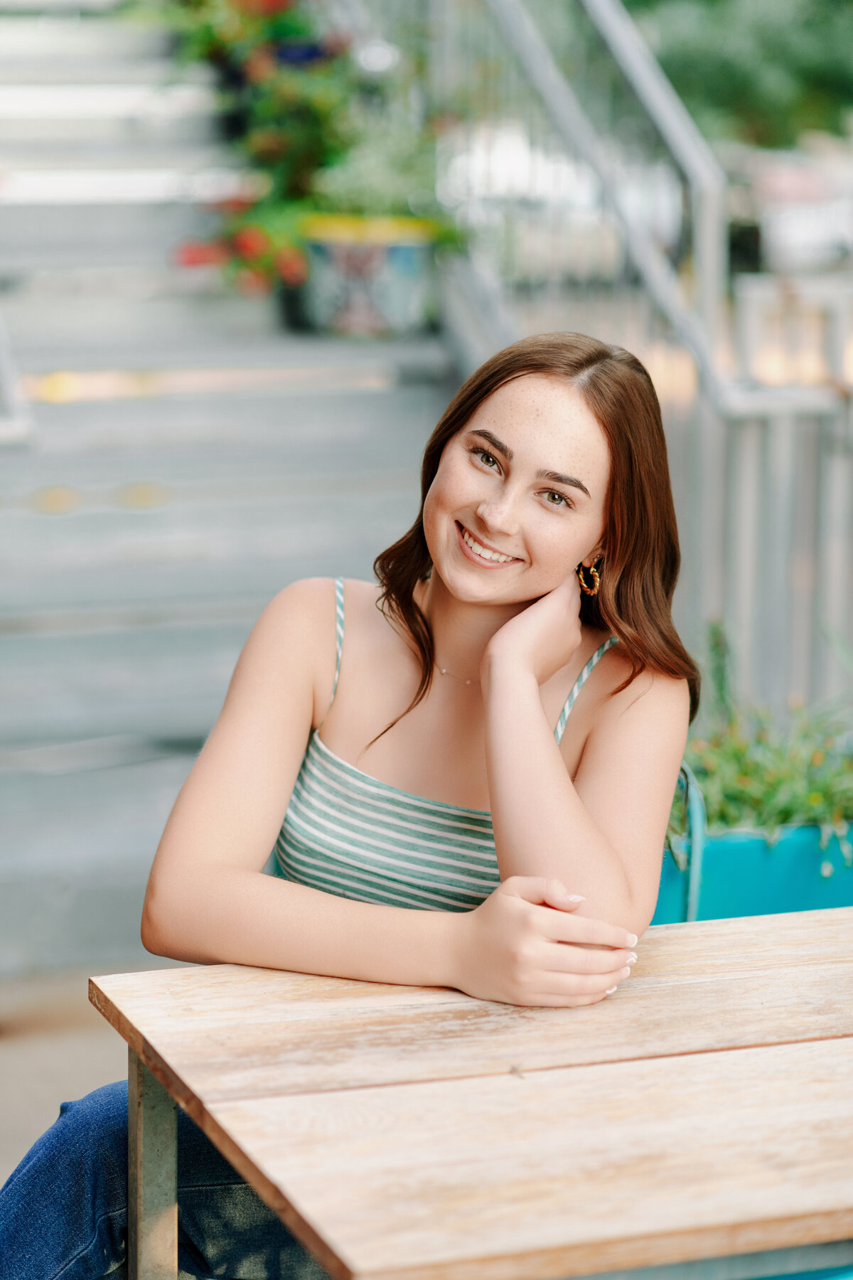 Kansas City Senior Pictures in the city