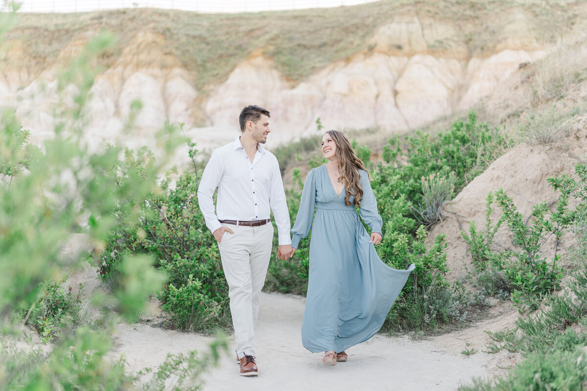Paint Mines Interpretive Park El Paso Colorado Engagement Session Light and Airy Romantic Pictures Elena Spraguer Photography 0039