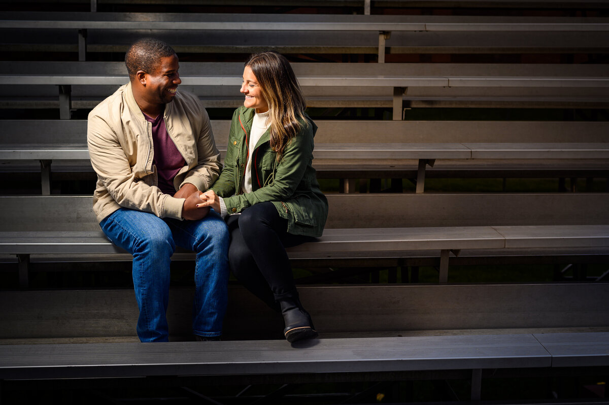 Renee & Yannick's Engagement Session - Montgomery Highschool-34