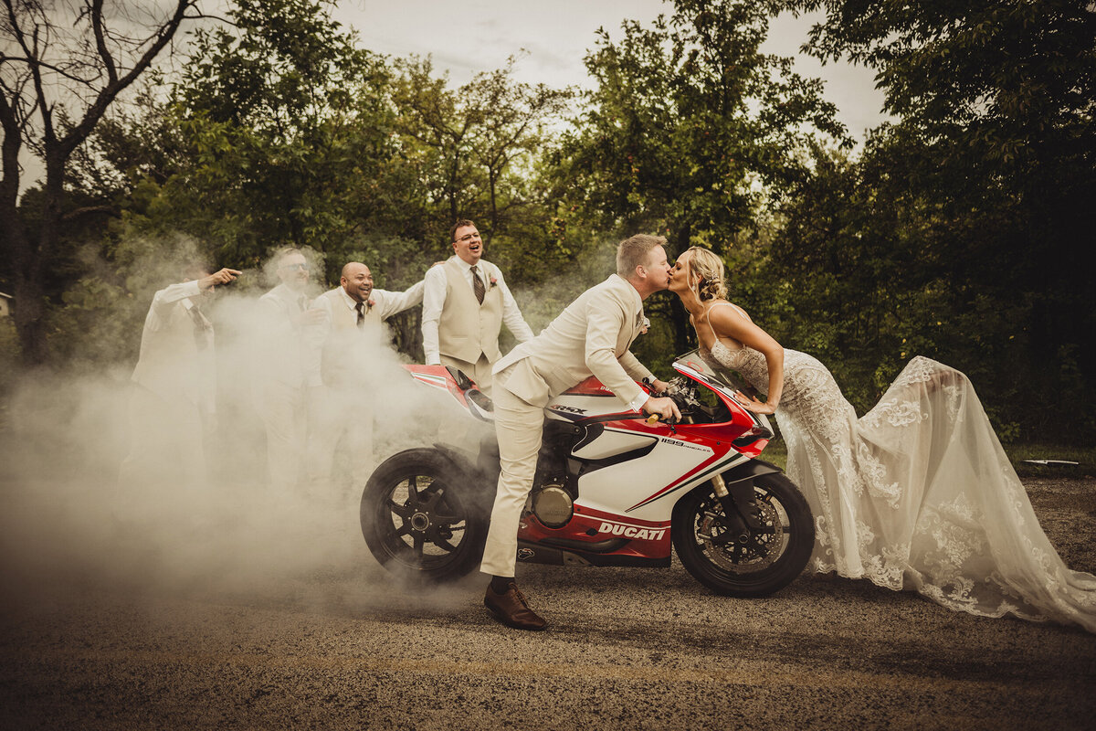Fun Wedding Photo