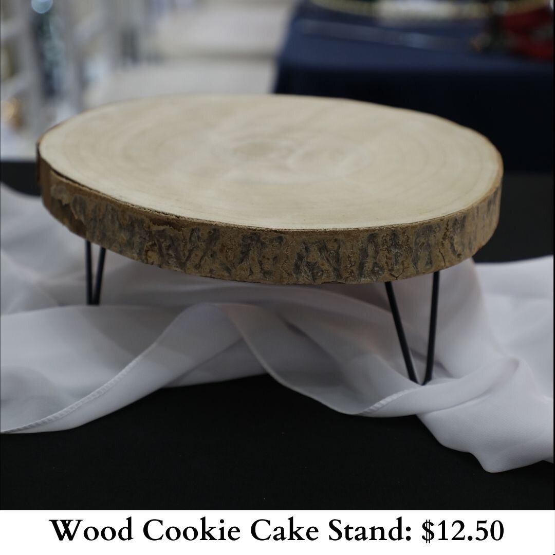 Wood Cookie Cake Stand-251