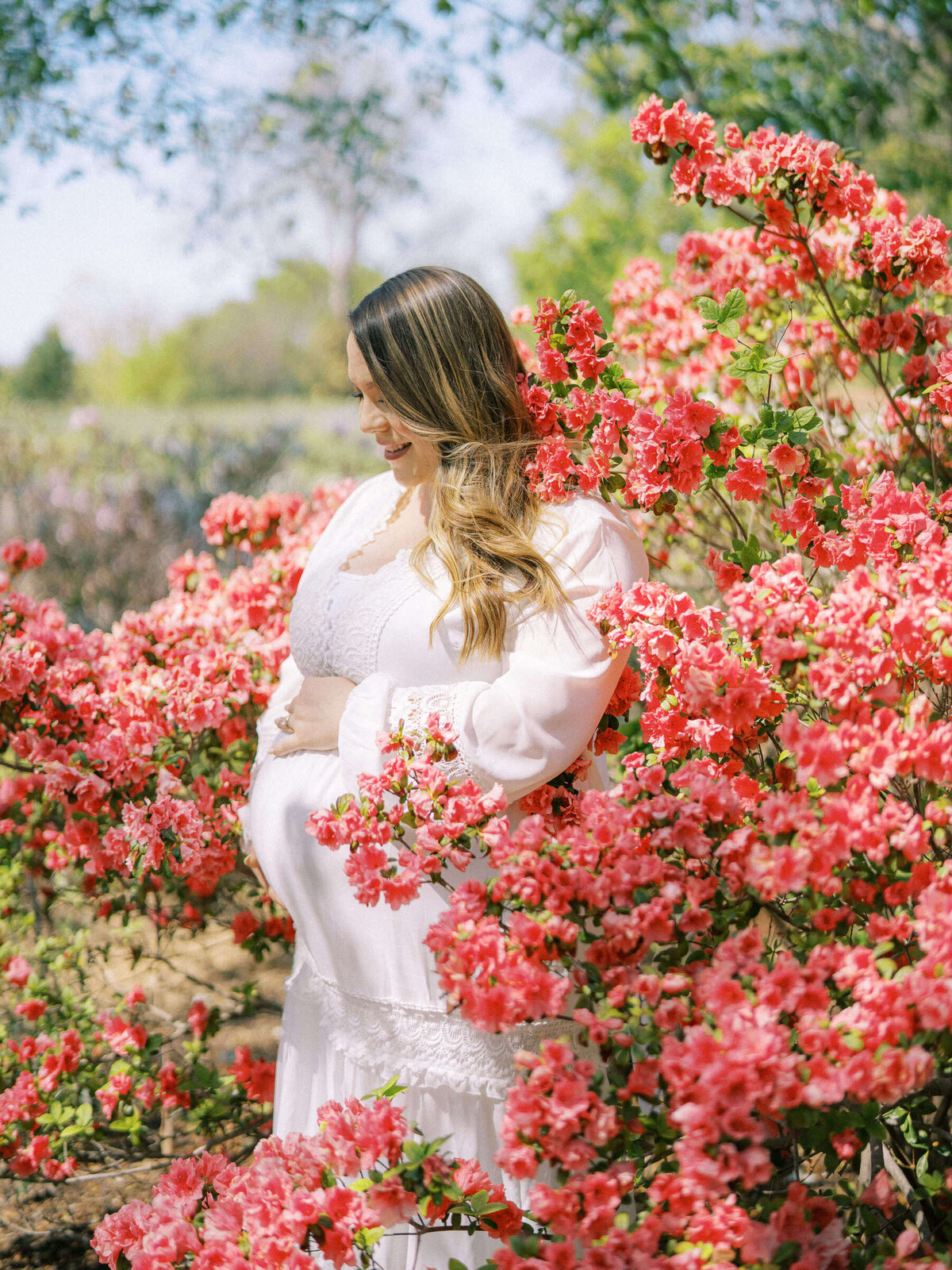03 Dallas Arboretum Maternity Family Session Kate Panza Photography Kim and Nic