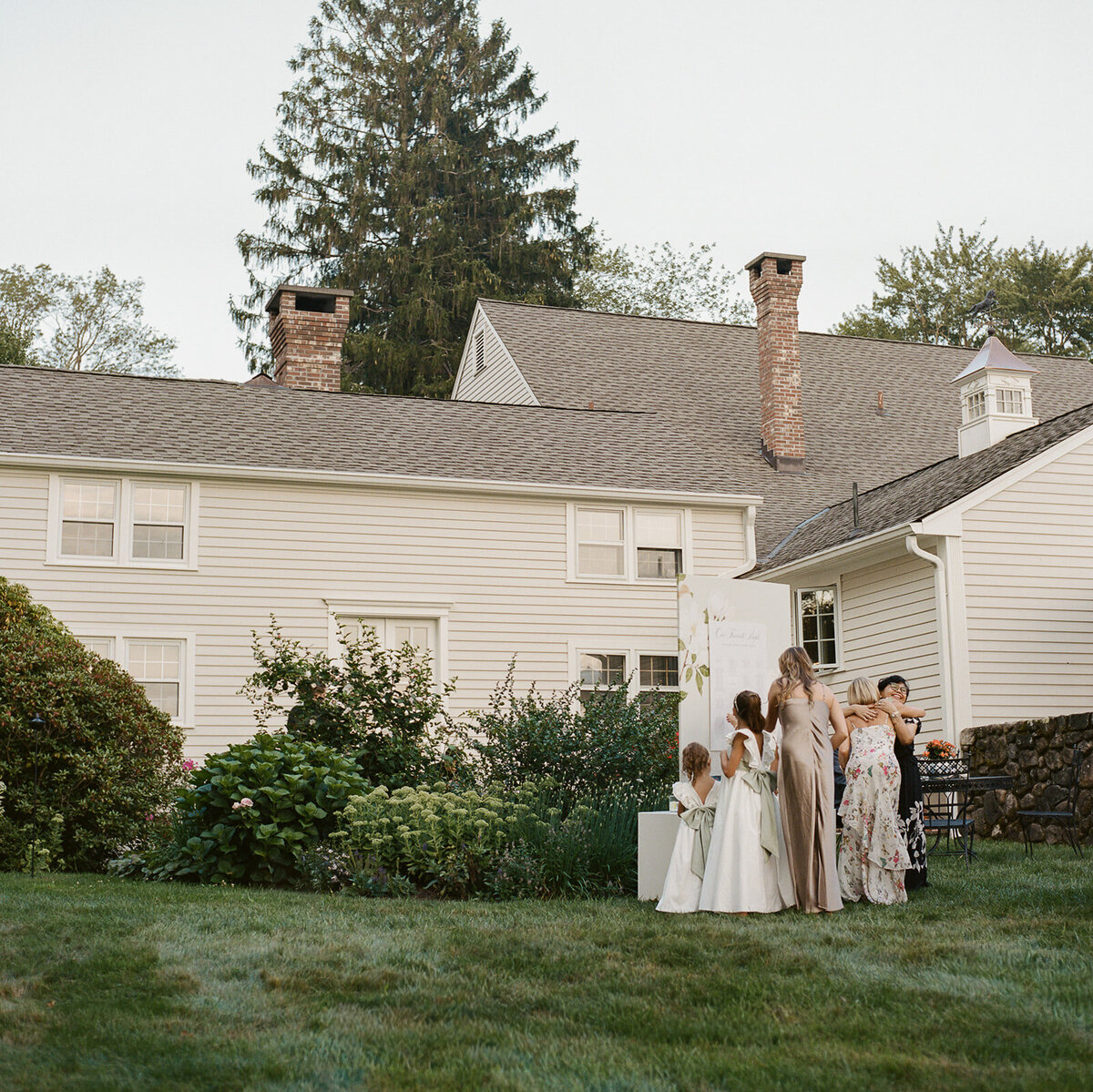 Annalise & Jonathan Tented Private Residence Connecticut Wedding-39