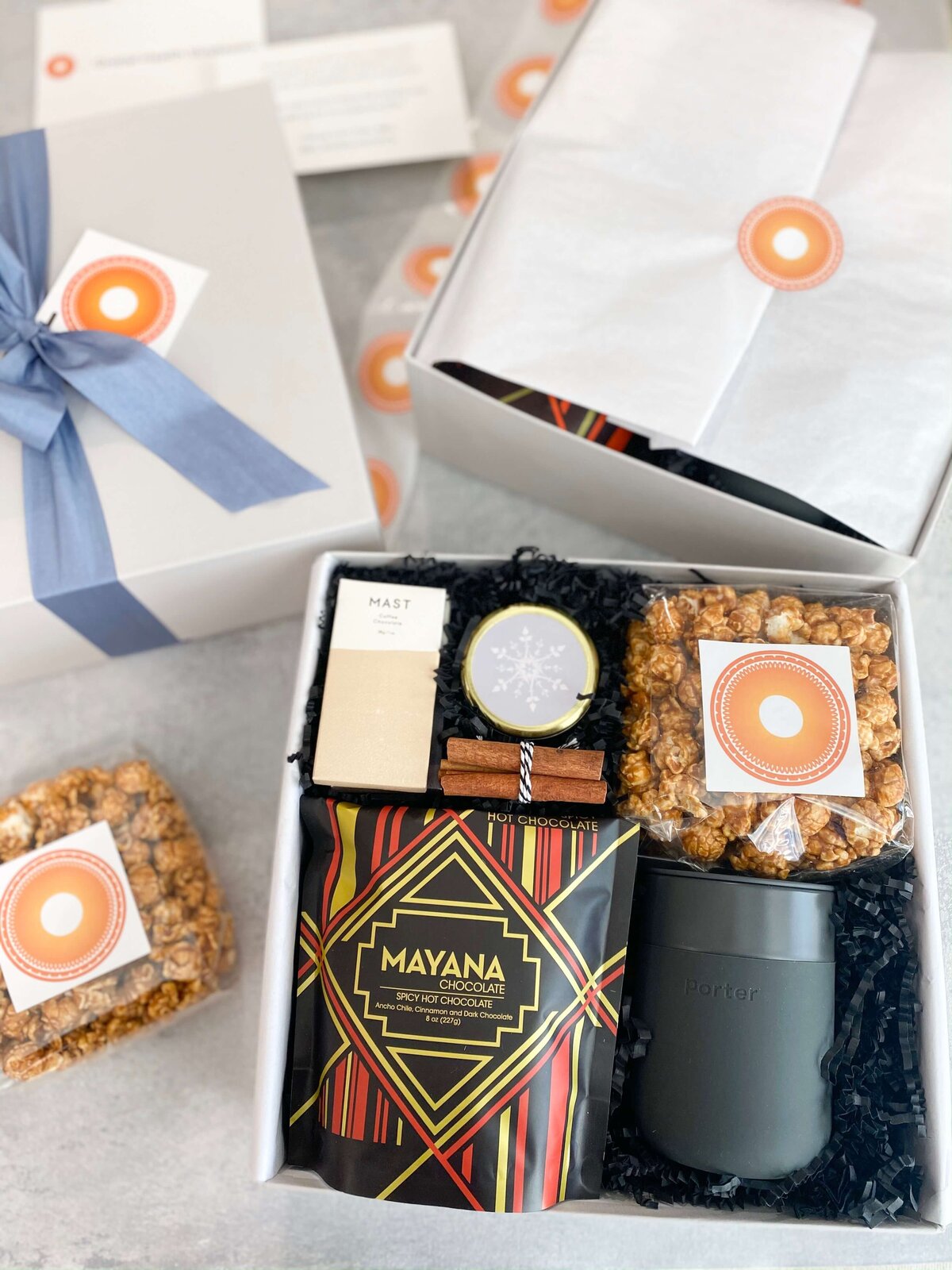 Holiday Themed Corporate Gift Boxes | Box+Wood Gift Company