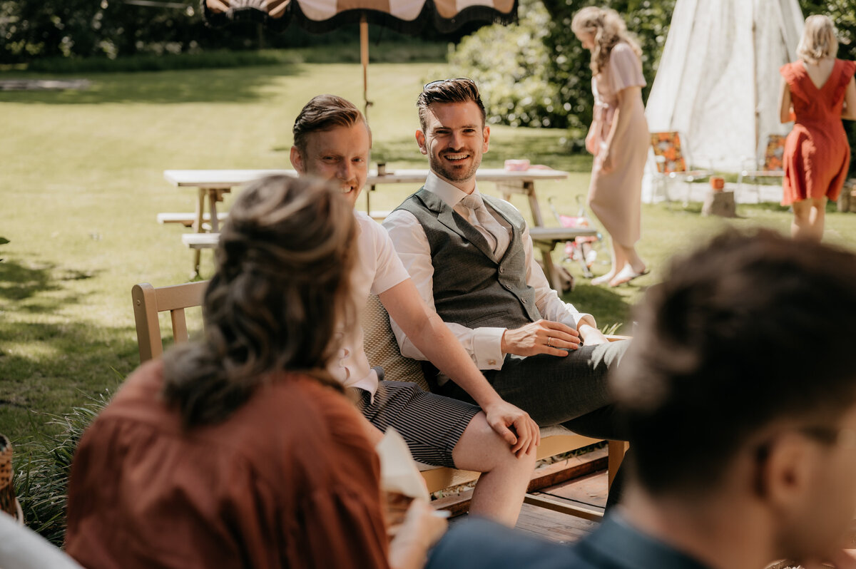 Pure Liefde Fotografie - Herbert-Niels & LoÏs - Aankomst + taart-112