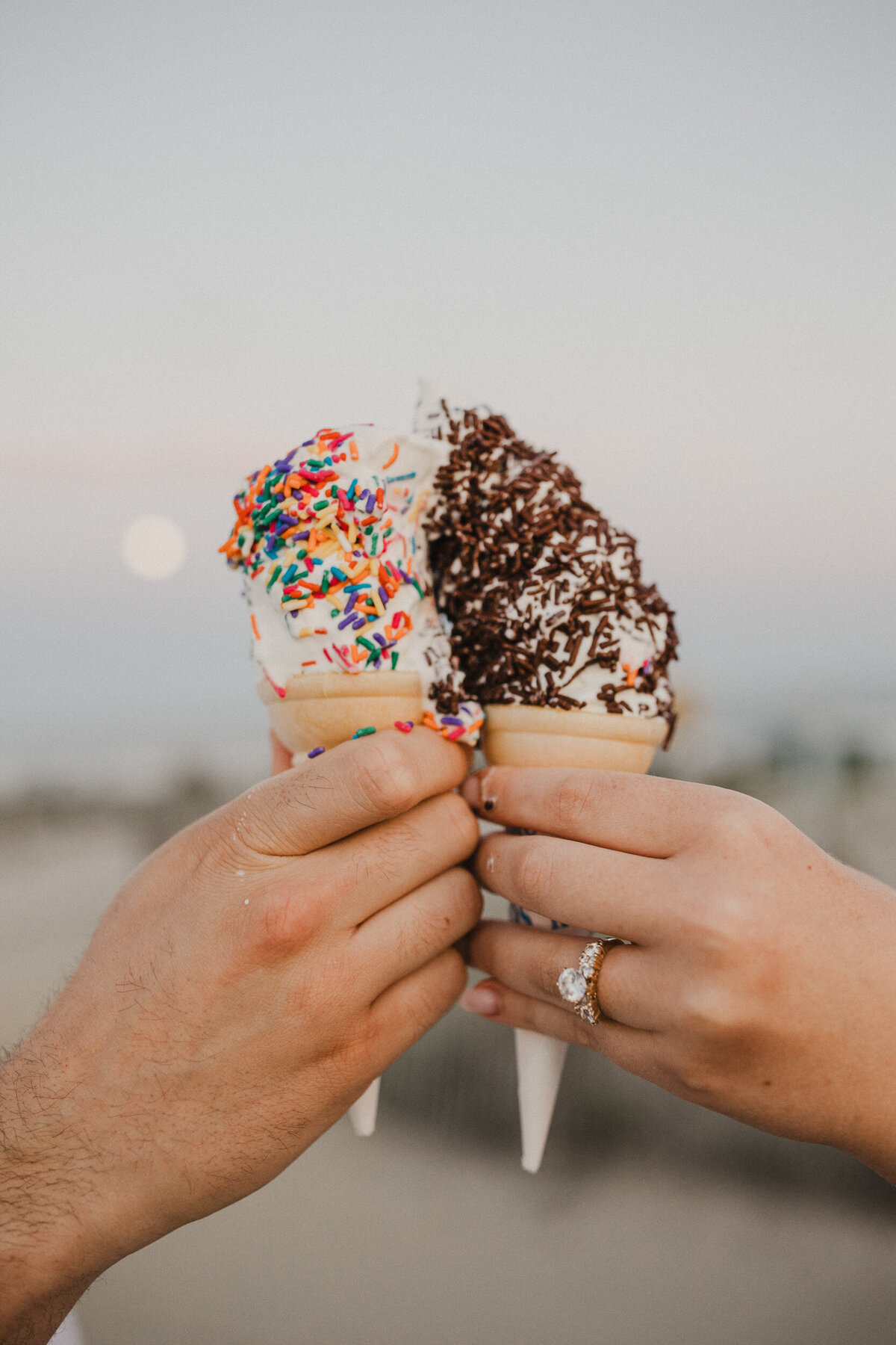 ocean city nj engagement photos